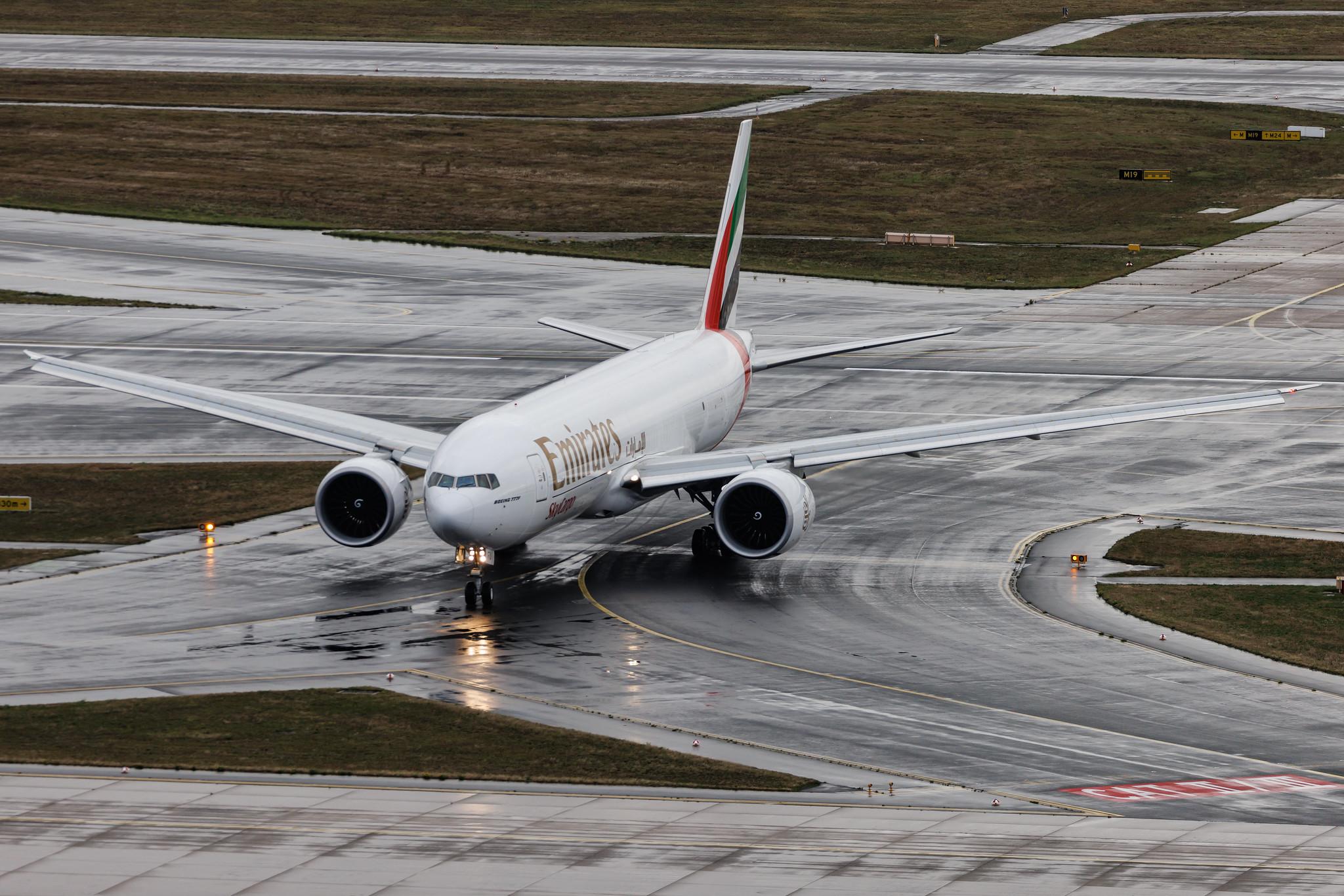 Frankfurt Airport: Emirates SkyCargo (EK / UAE) | Operator: Emirates | Boeing 777-F B77L | A6-EFU | MSN 67463