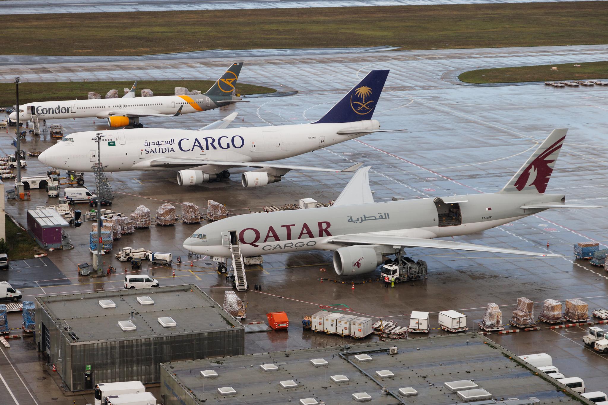 Frankfurt Airport: Qatar Cargo (QR / QTR) | Operator: Qatar Airways | Boeing 777-FDZ B77L | A7-BFF | MSN 39645