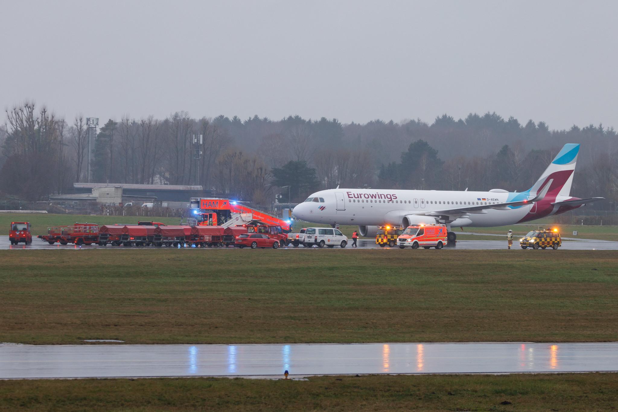 Hamburg Airport: Eurowings (EW / EWG) | Airbus A320-214 A320 | D-AEWN | MSN 7393