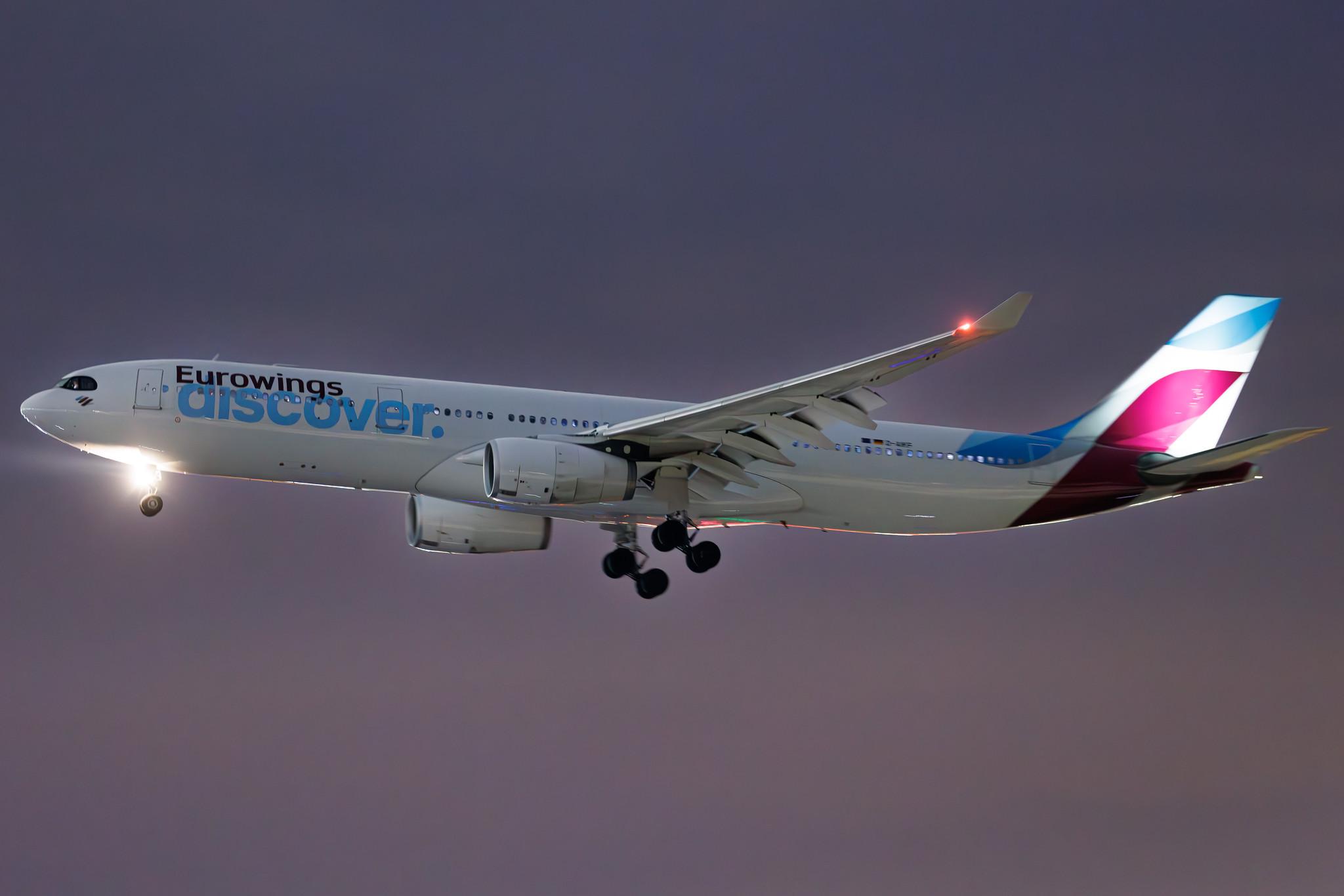 Frankfurt Airport: Discover Airlines (4Y / OCN) |  Airbus A330-343 A333 | D-AIKF | MSN 0642