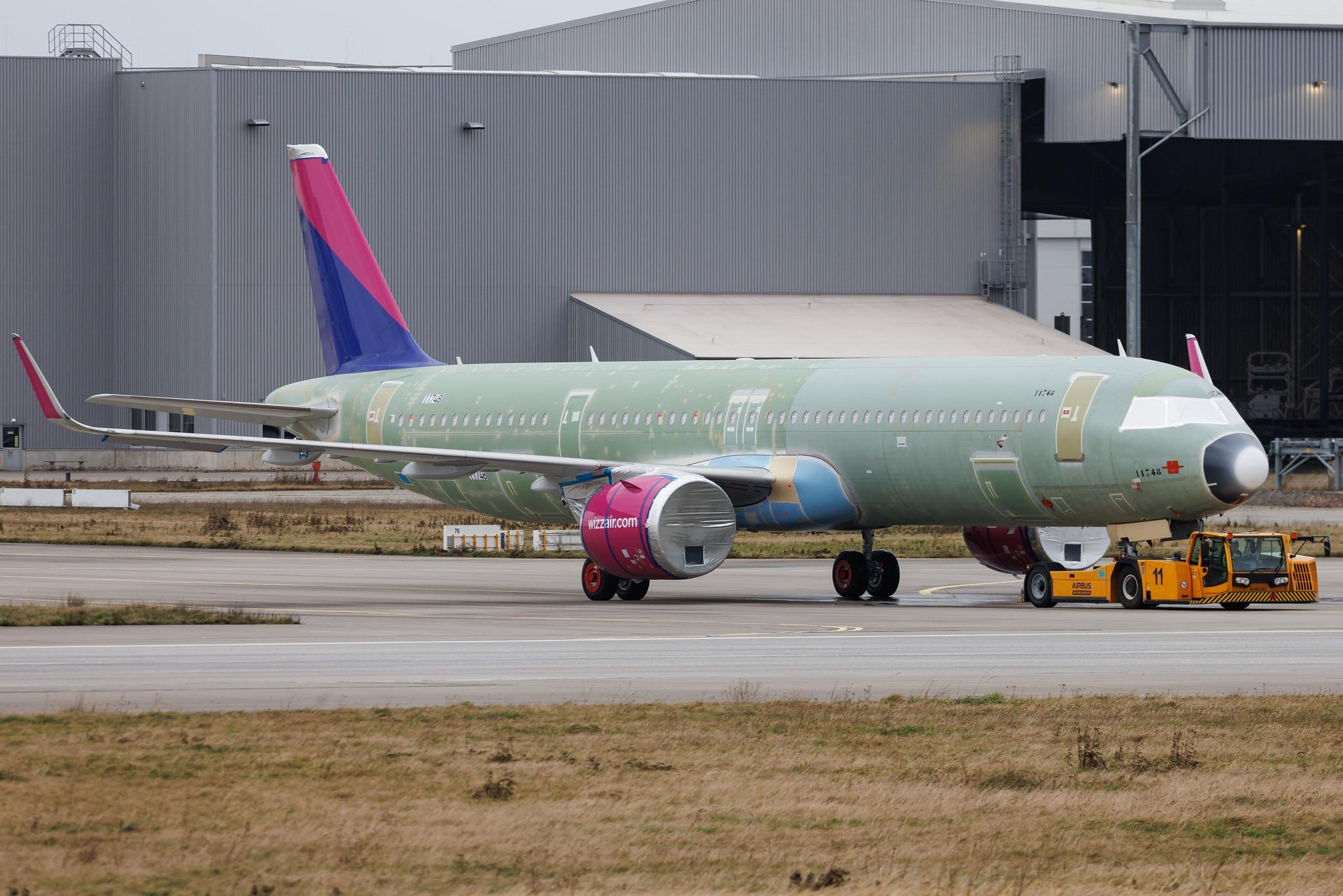 Hamburg Finkenwerder: Wizz Air Malta | Airbus A321-271NX A21N | D-AVYA | 9H-WNB | MSN 11748