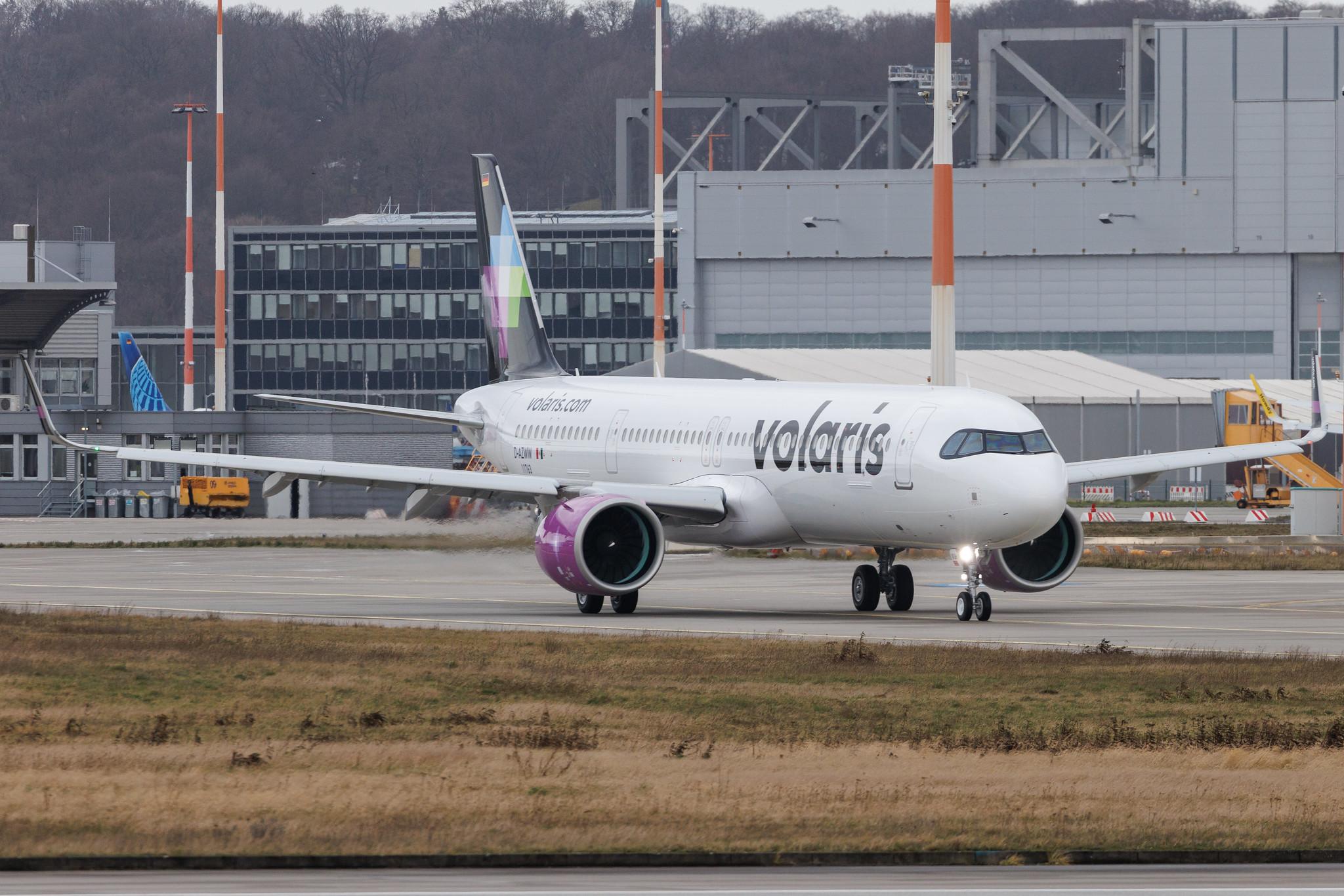 Hamburg Finkenwerder: Volaris (Y4 / VOI) | Airbus A321-271NX A21N | D-AZWW | XA-VUH | MSN 11763