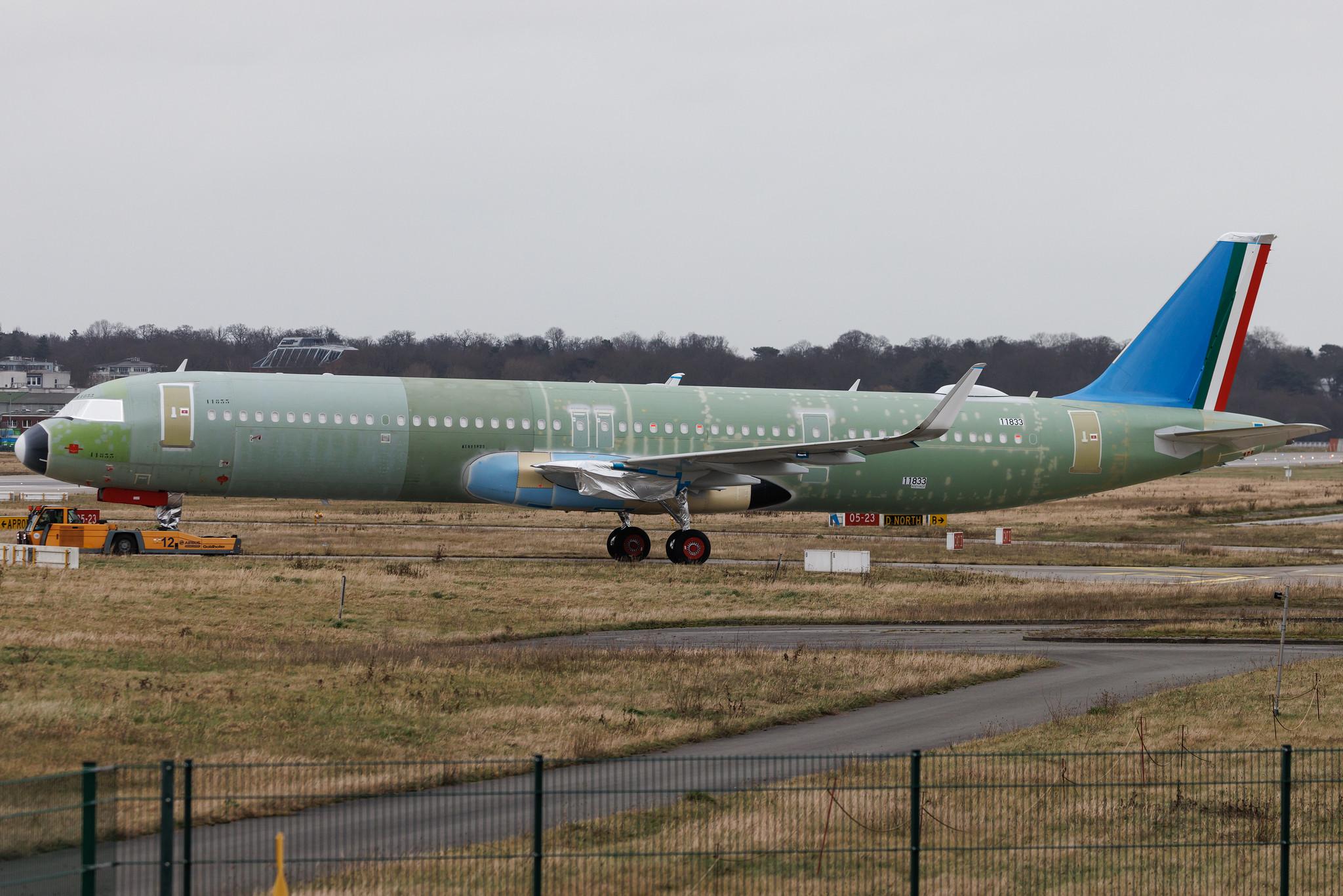 Hamburg Finkenwerder: ITA Airways (AZ / ITY) | Airbus A321-271NX A21N | D-AVXH | EI-HXE | MSN 11833