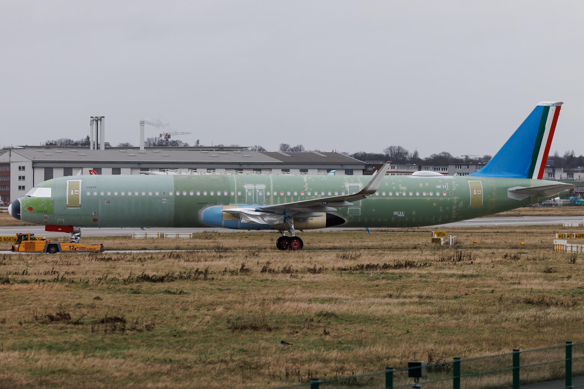 Hamburg Finkenwerder: ITA Airways (AZ / ITY) | Airbus A321-271NX A21N | D-AVXH | EI-HXE | MSN 11833