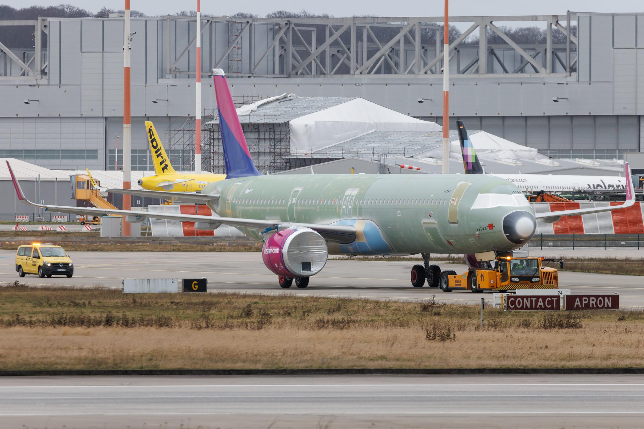 Hamburg Finkenwerder: Wizz Air Malta | Airbus A321-271NX A21N | D-AVYA | 9H-WNB | MSN 11748