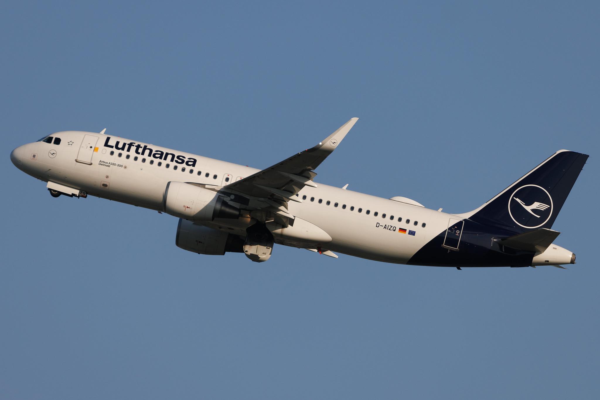 Hamburg Airport: Lufthansa (LH / DLH) | Airbus A320-214 A320 | D-AIZQ | MSN 5497
