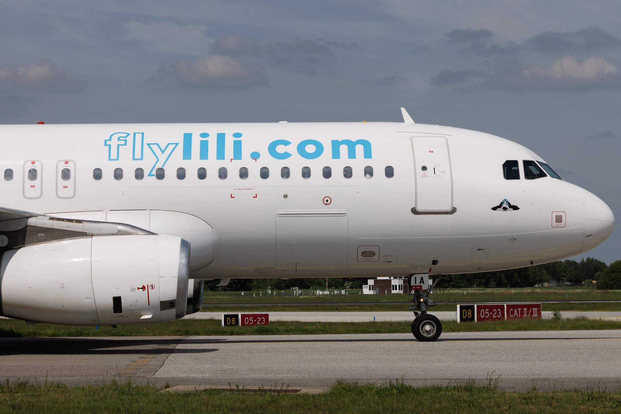 Hamburg Airport: Flylili (FL / LIL) | Airbus A320-232 A320 | YR-LIA | MSN 02422