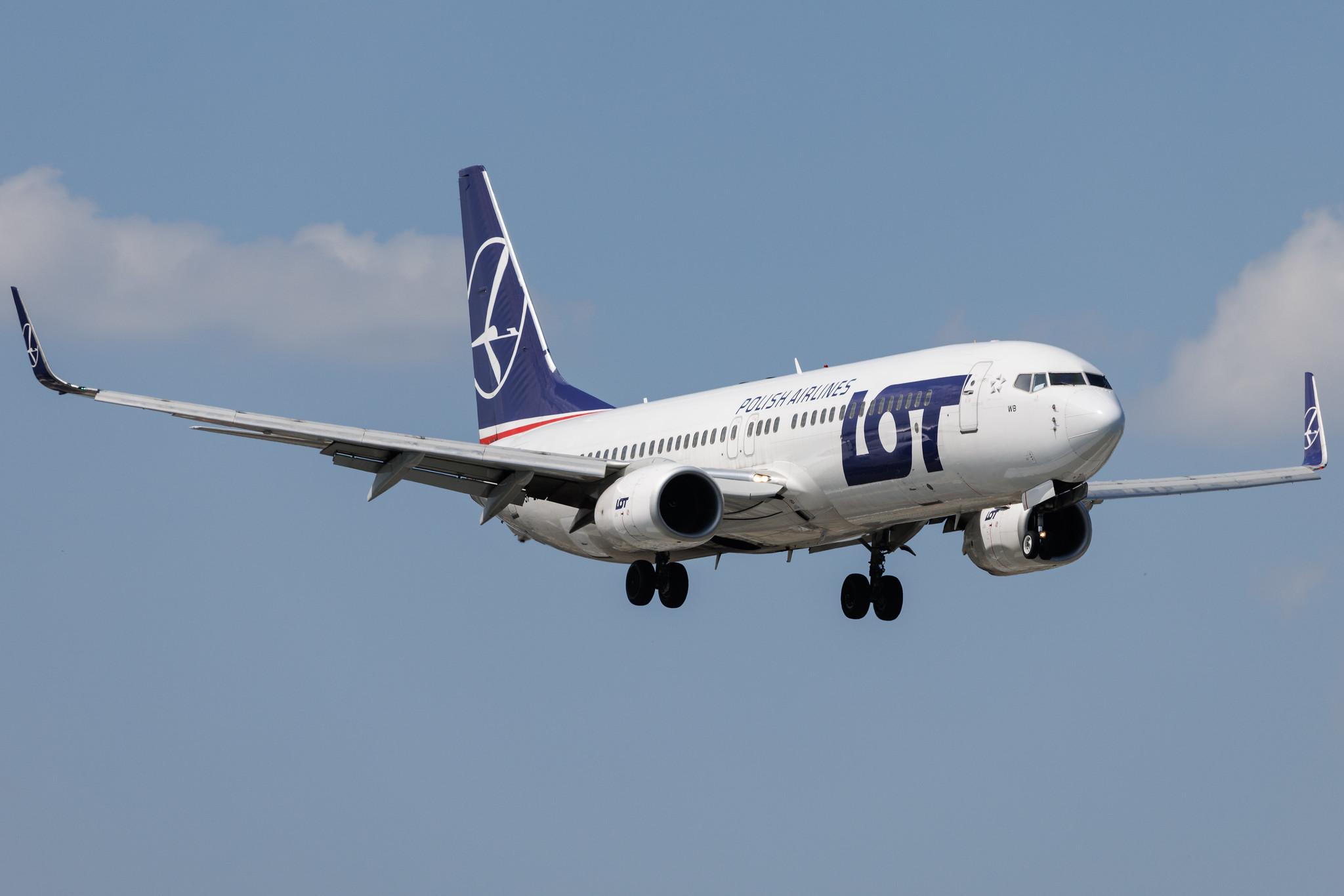 Warsaw Chopin Airport: LOT (LO / LOT) | Boeing 737-89P B738 | SP-LWB | MSN 32800