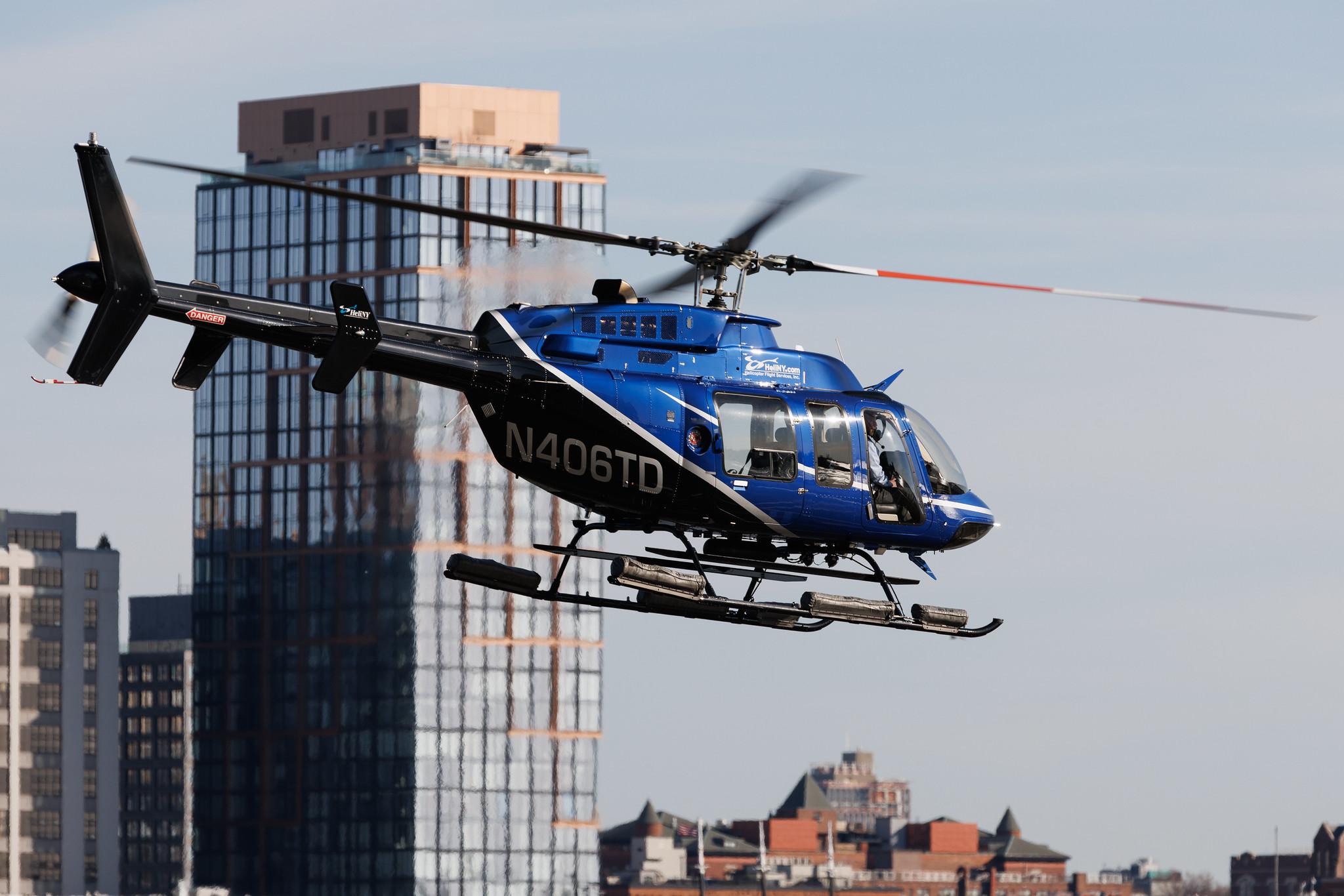 New York Downtown Manhattan Heliport: Helicopter Flight Services | Bell 407 B407 | N406TD | MSN 53745