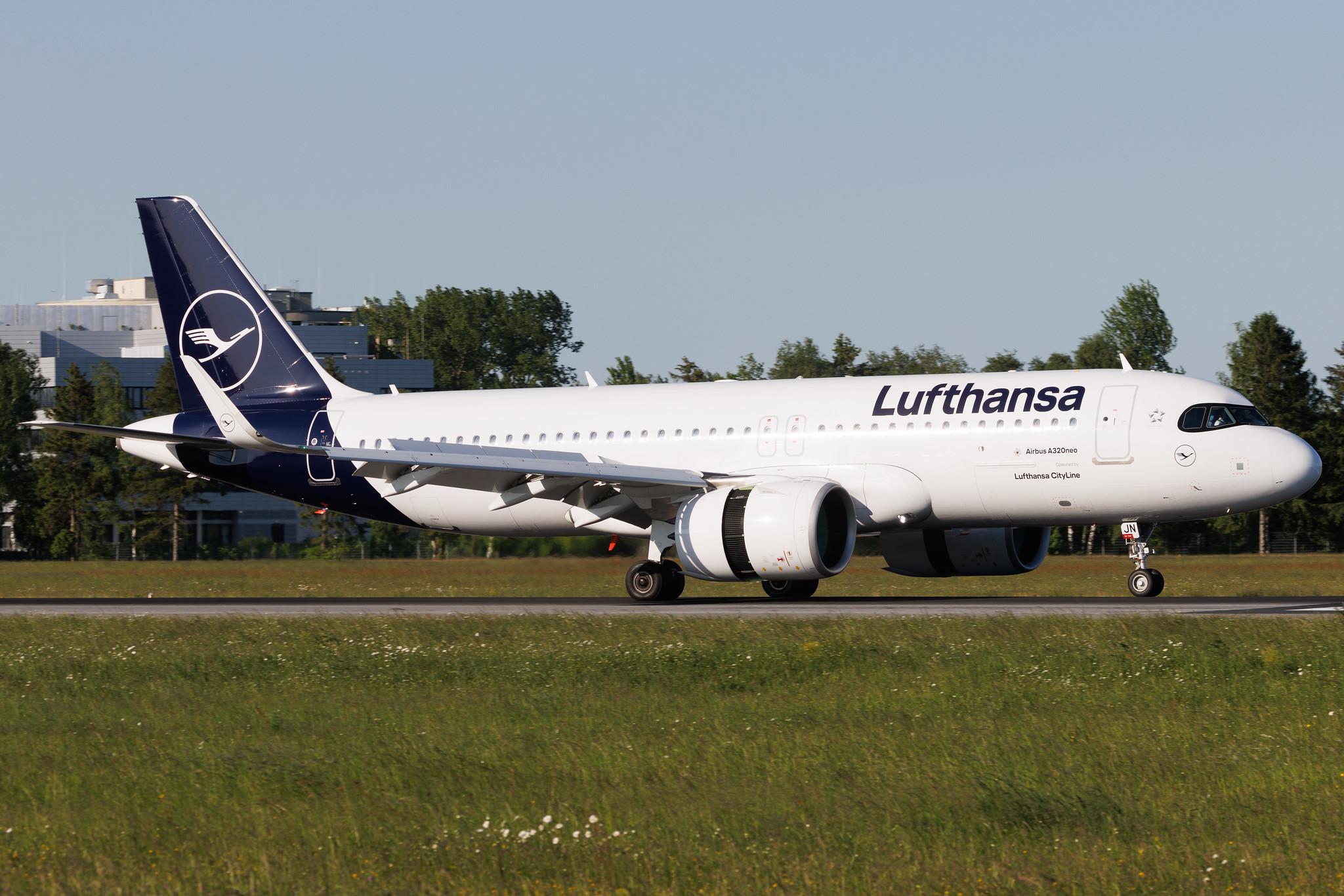 Hamburg Airport: Lufthansa (LH / DLH) | Operator: Lufthansa CityLine | Airbus A320-271N A20N | D-AIJN | MSN 11672