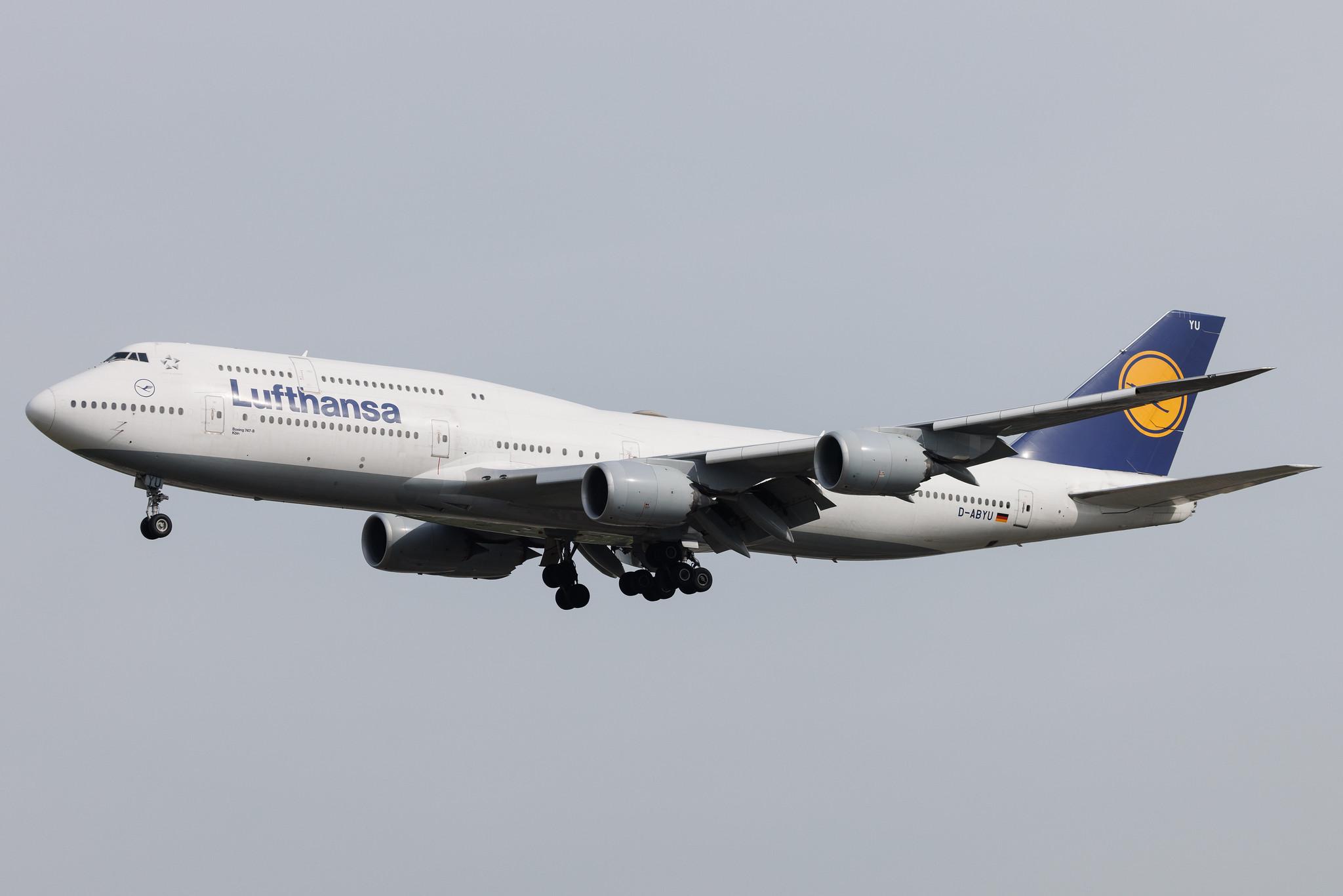 Frankfurt Airport: Lufthansa (LH / DLH) | Boeing 747-830 B748 | D-ABYU | MSN 37845