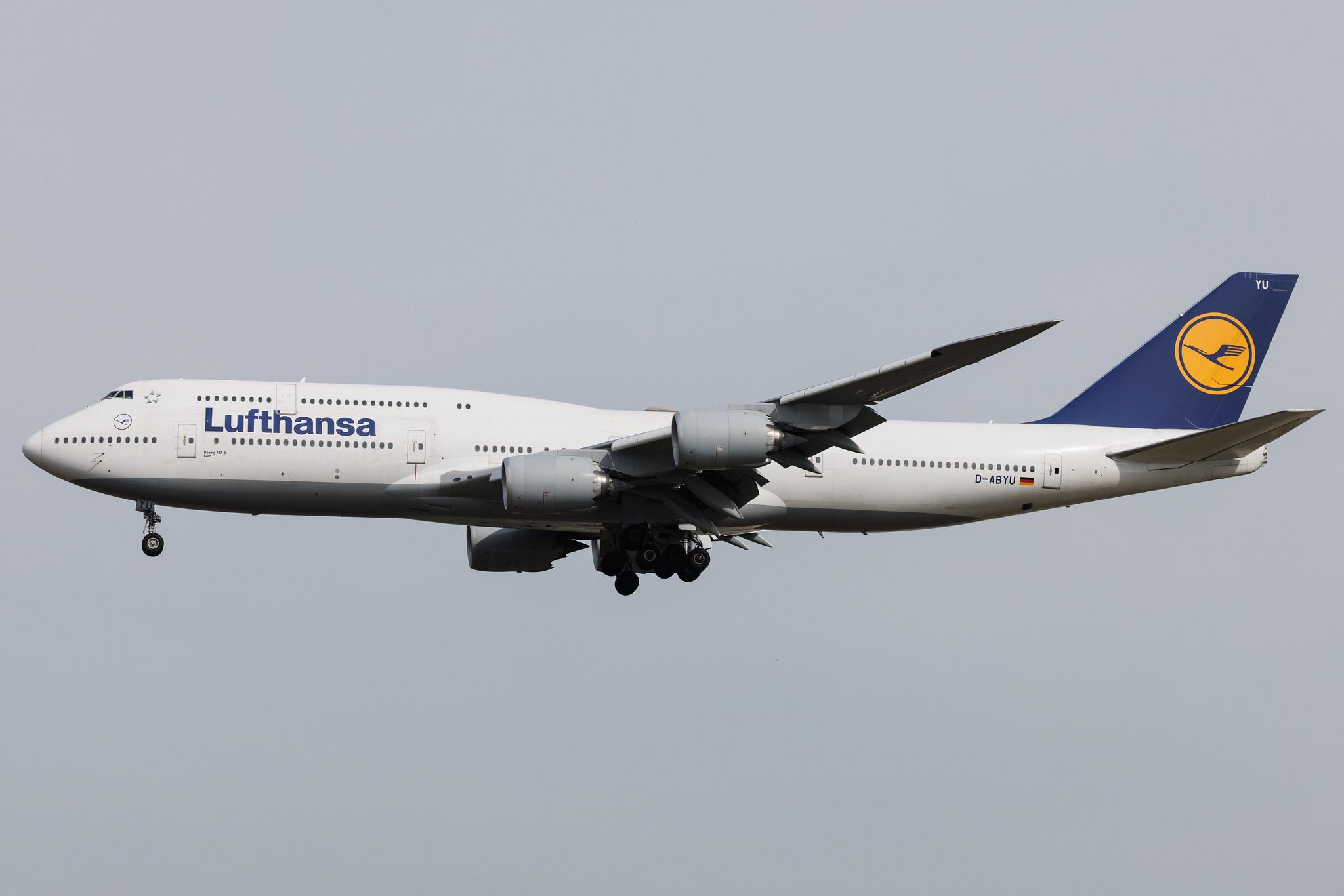 Frankfurt Airport: Lufthansa (LH / DLH) | Boeing 747-830 B748 | D-ABYU | MSN 37845