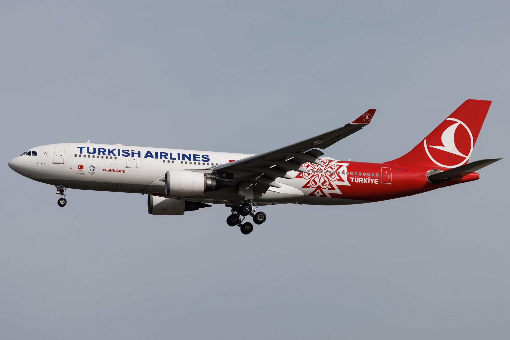 Frankfurt Airport: Turkish Airlines (TK / THY) | Livery: Team Türkiye Livery | Airbus A330-203 A332 | TC-JNB | MSN 0704