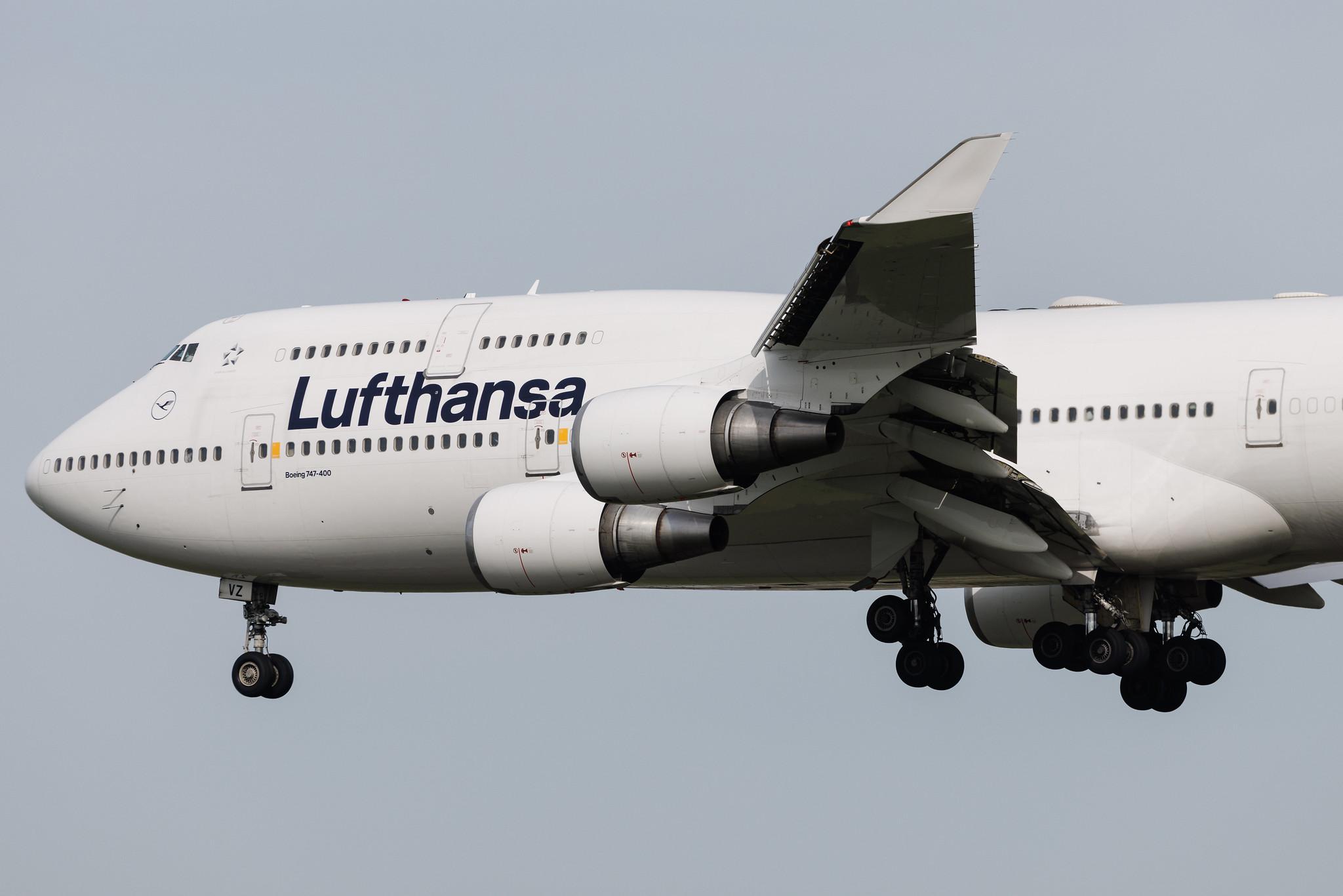 Frankfurt Airport: Lufthansa (LH / DLH) | Boeing 747-430 B744 | D-ABVZ | MSN 29870