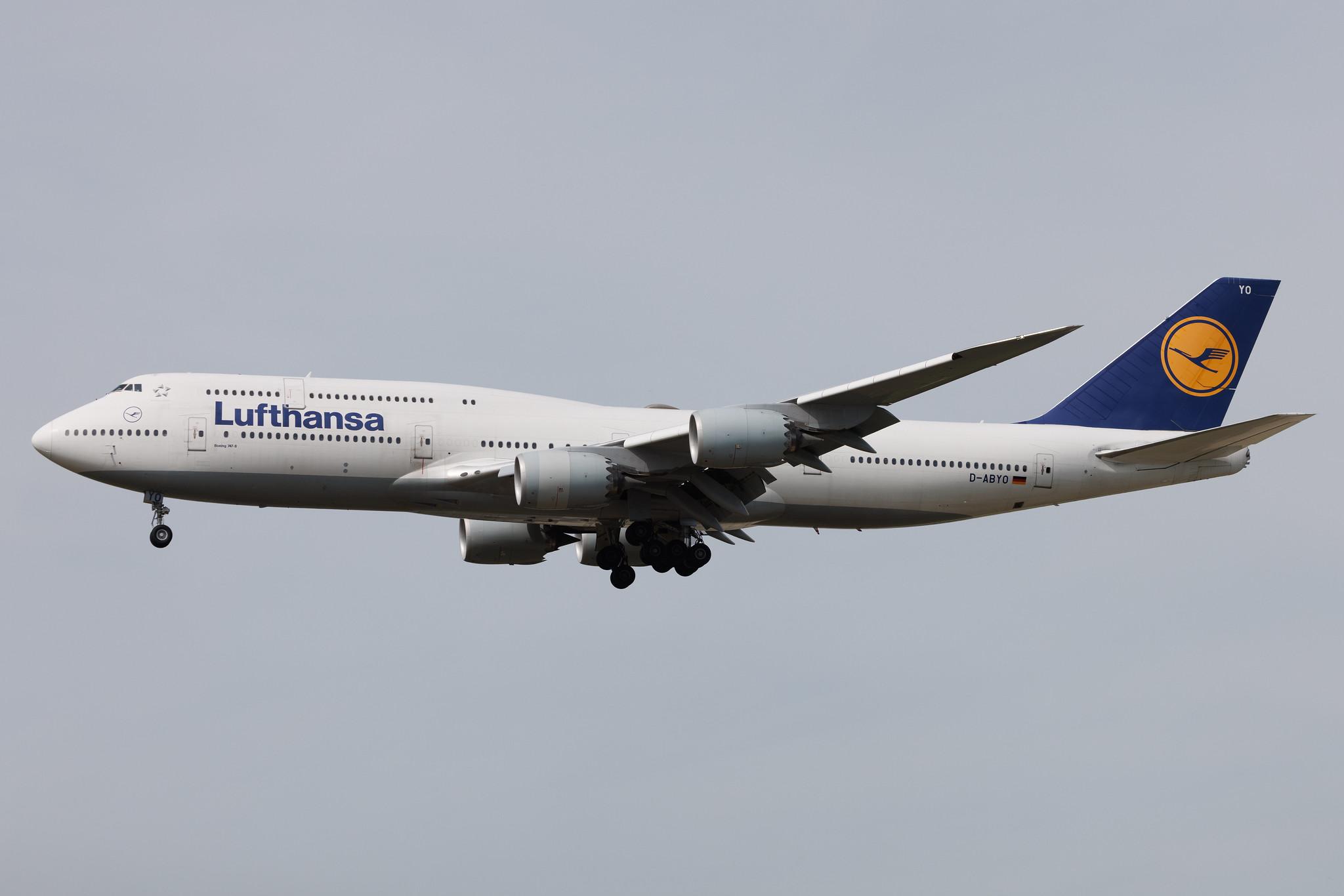 Frankfurt Airport: Lufthansa (LH / DLH) | Boeing 747-830 B748 | D-ABYO | MSN 37841