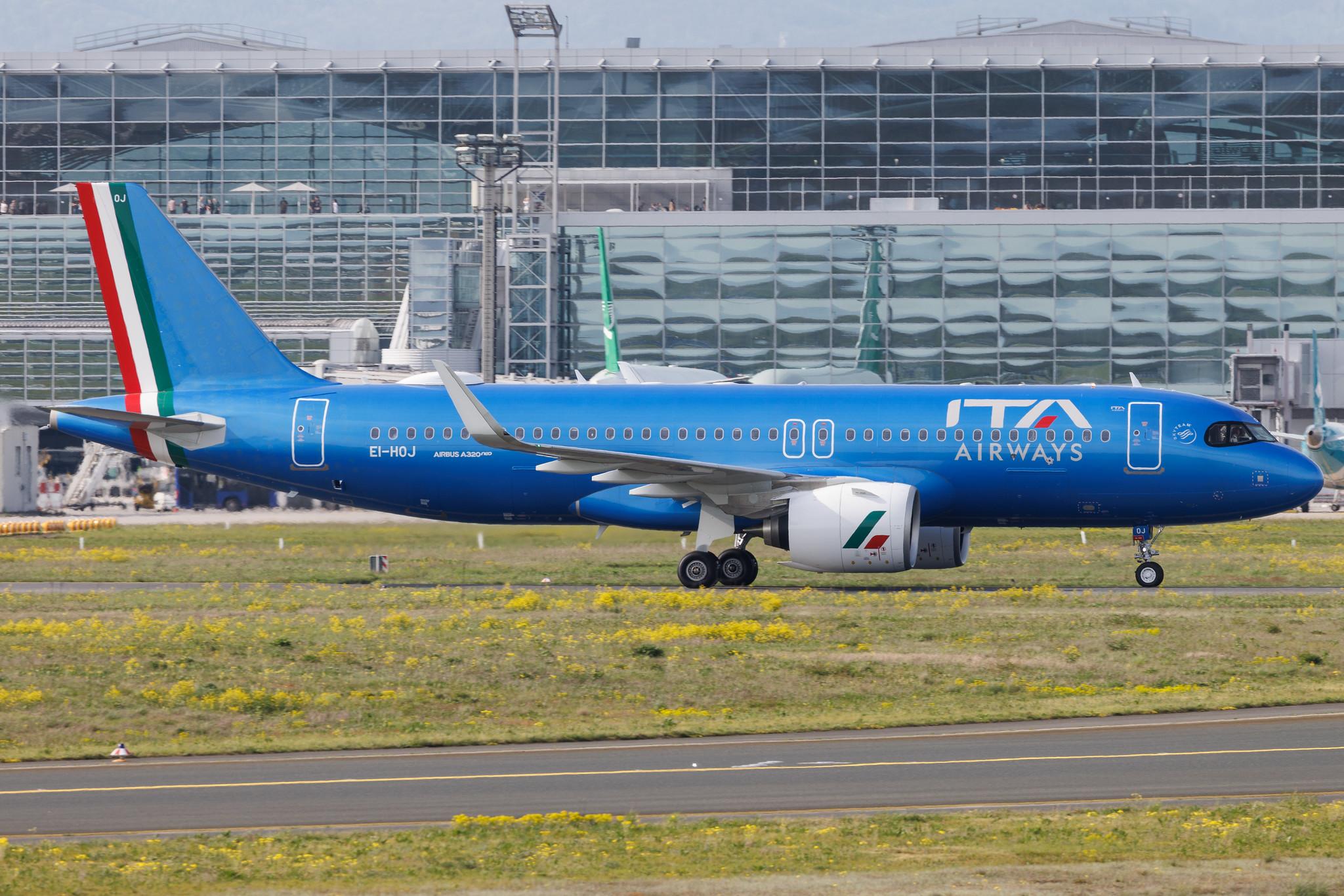 Frankfurt Airport: ITA Airways (AZ / ITY) | Airbus A320-272N A20N | EI-HOJ | MSN 11982