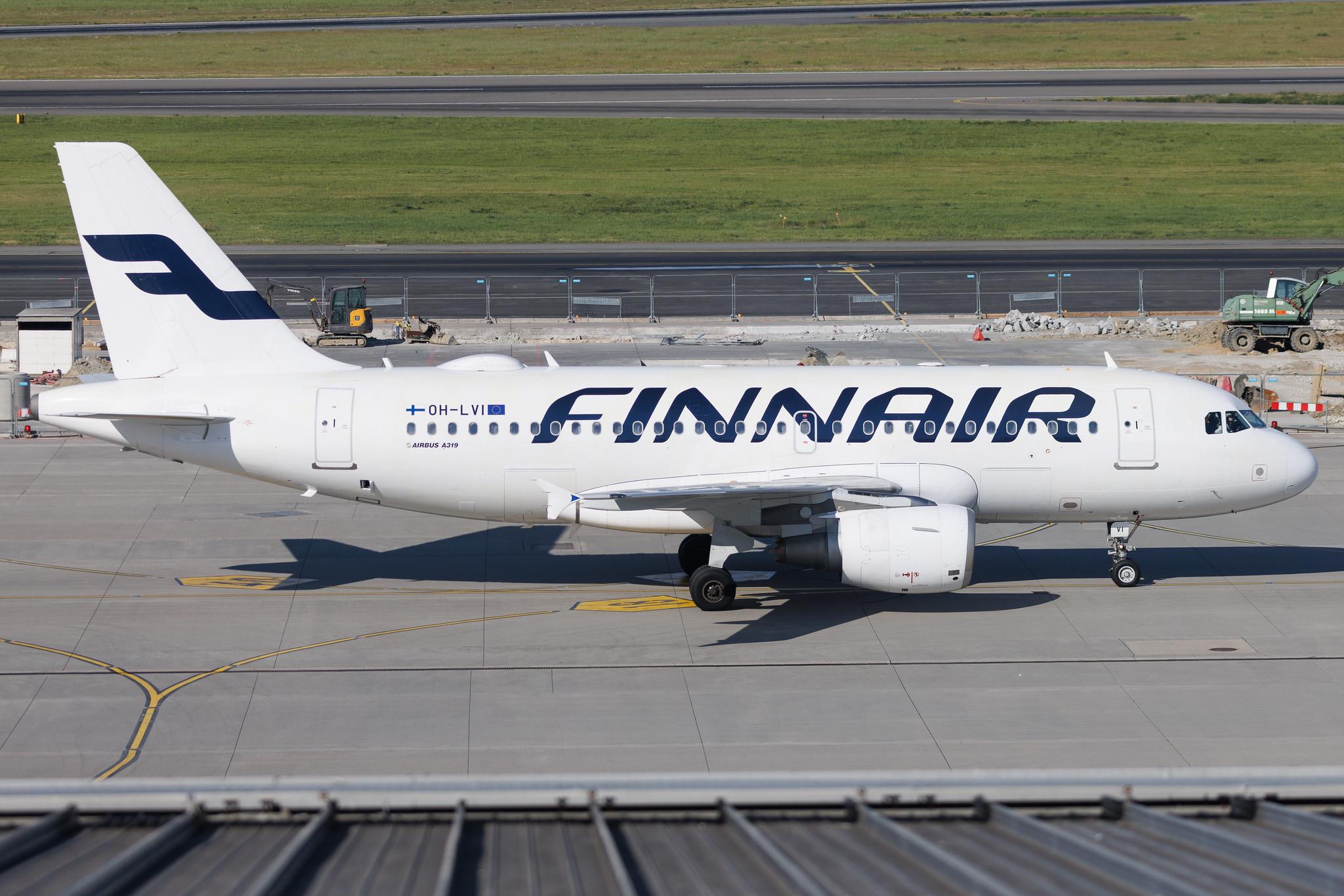 Warsaw Chopin Airport: Finnair (AY / FIN) | Airbus A319-112 A319 | OH-LVI | MSN 1364