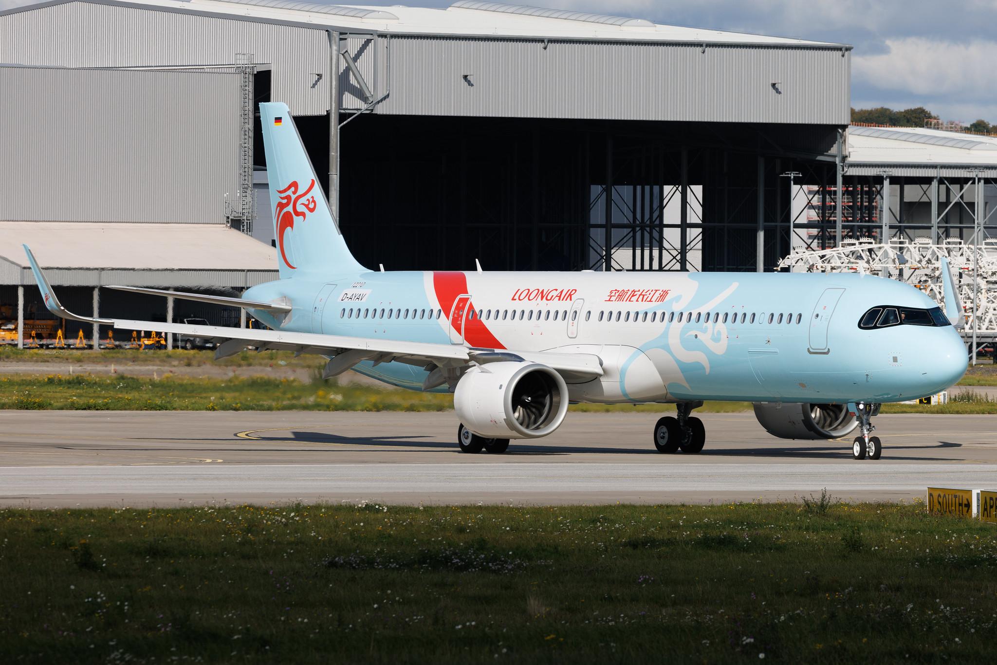Hamburg Finkenwerder: Loong Air (GJ / CDC) | Airbus A321-251NX A21N | D-AYAV | MSN 12210