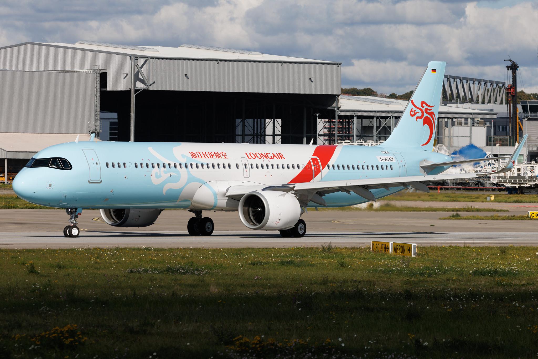 Hamburg Finkenwerder: Loong Air (GJ / CDC) | Airbus A321-251NX A21N | D-AYAV | MSN 12210