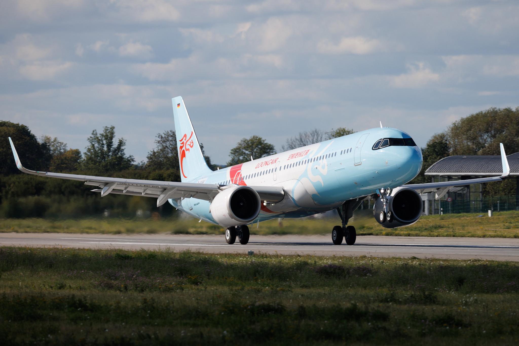 Hamburg Finkenwerder: Loong Air (GJ / CDC) | Airbus A321-251NX A21N | D-AYAV | MSN 12210