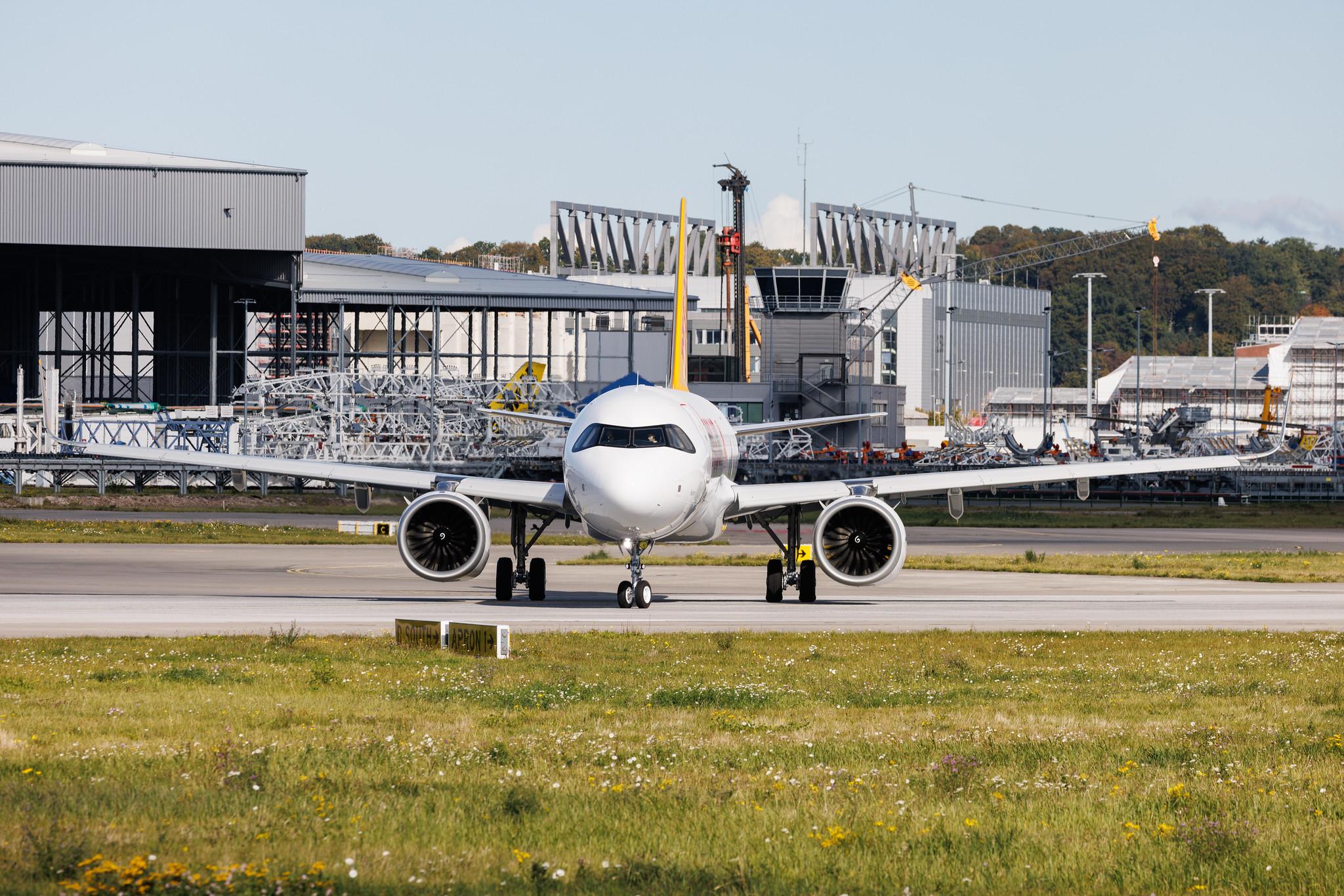 Hamburg Finkenwerder: Pegasus (PC / PGT) | Airbus A321-251NX A21N | D-AZWG | TC-RFI | MSN 12047