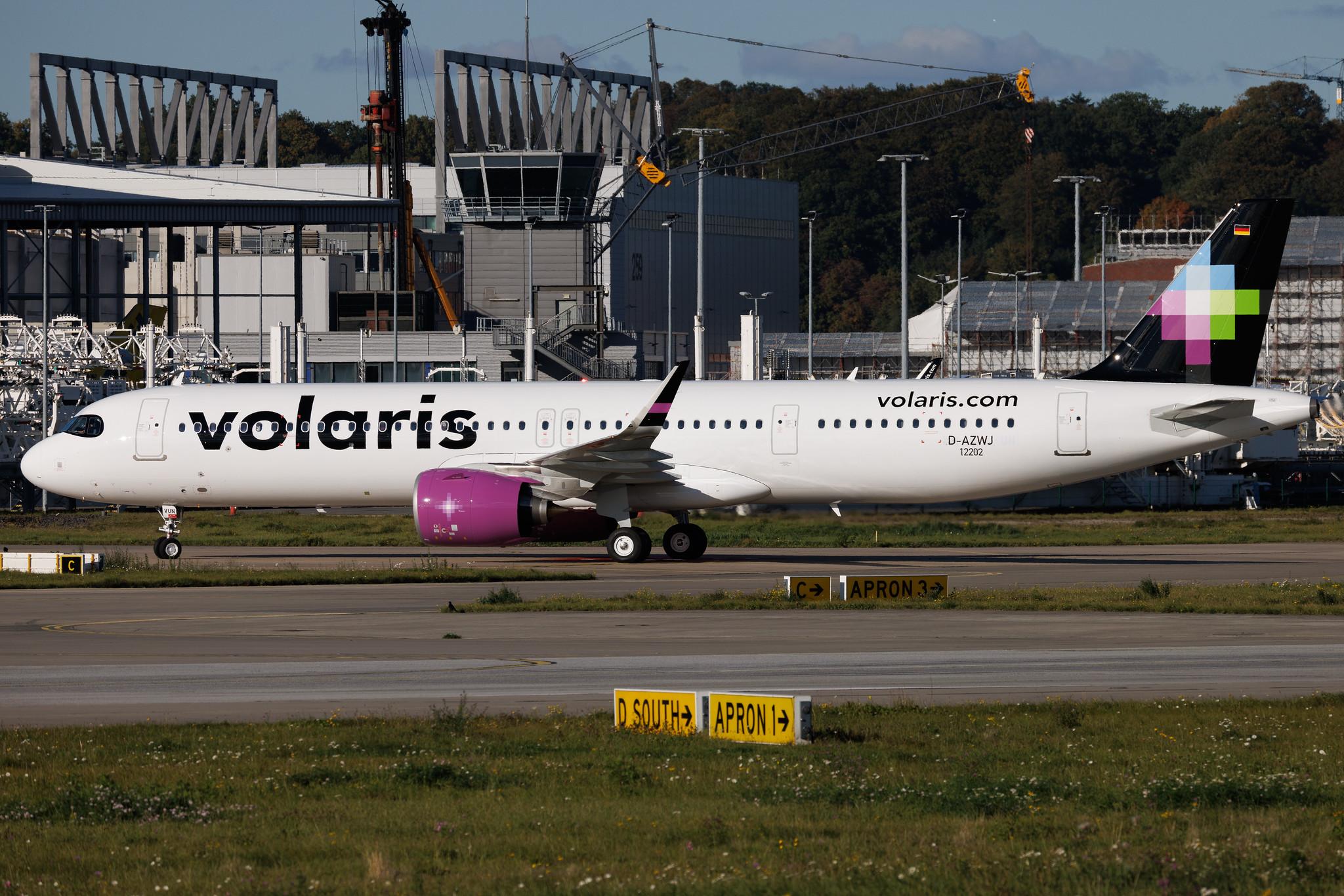 Hamburg Finkenwerder: Volaris (Y4 / VOI) | Airbus A321-271NX A21N | D-AZWJ | XA-VUN | MSN 12202
