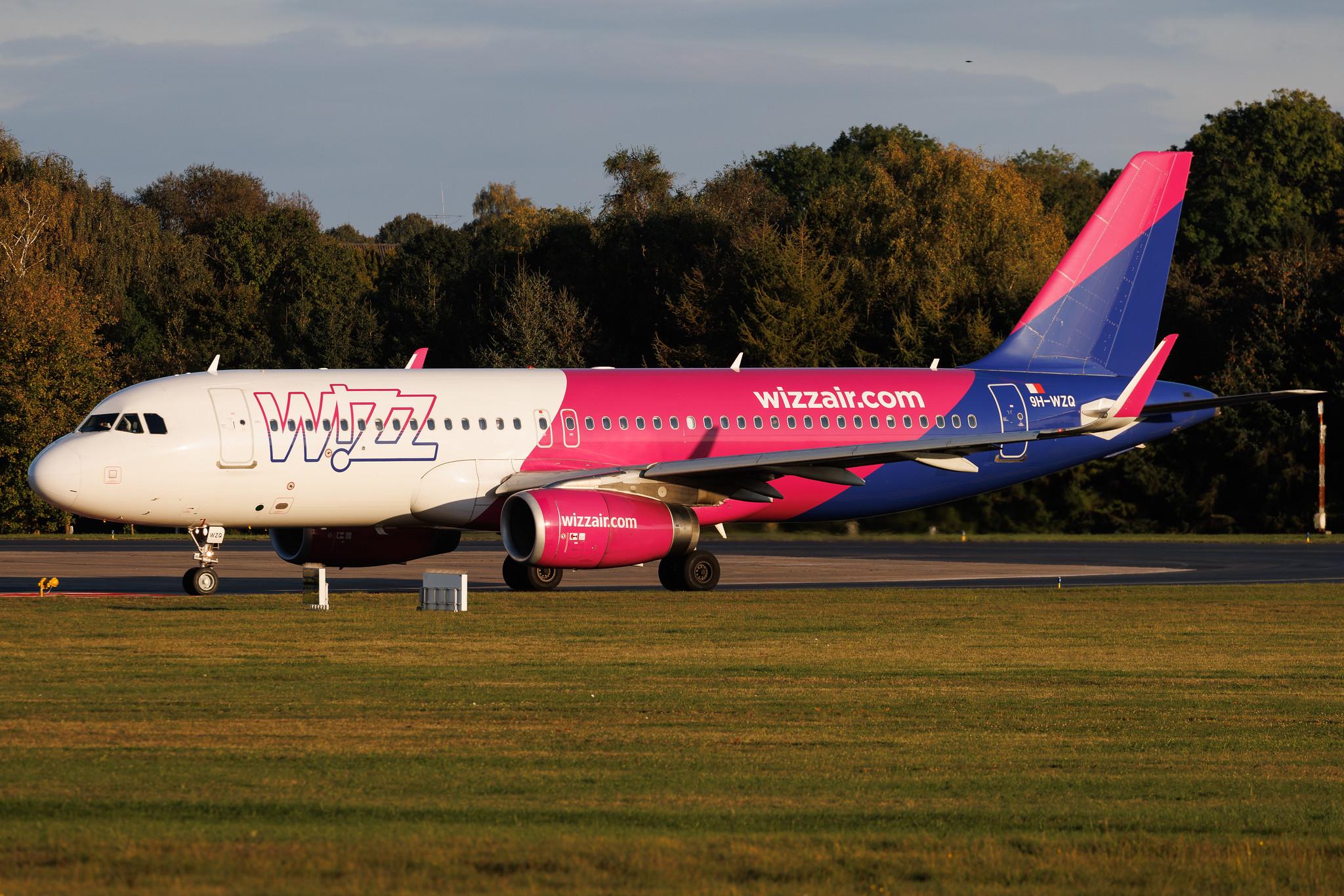 Hamburg Airport: Wizz Air (W6 / WZZ) | Operator: Wizz Air Malta | Airbus A320-232 A320 | 9H-WZQ | MSN 08210