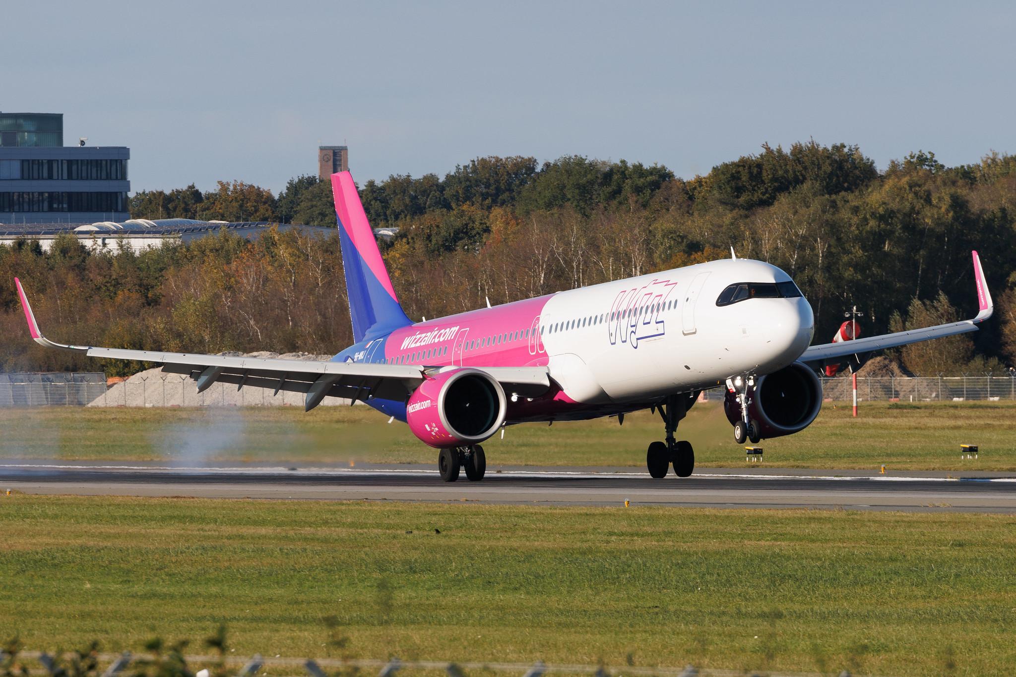 Hamburg Airport: Wizz Air (W6 / WZZ) | Operator: Wizz Air Malta | Airbus A321-271NX A21N | 9H-WNJ | MSN 11873