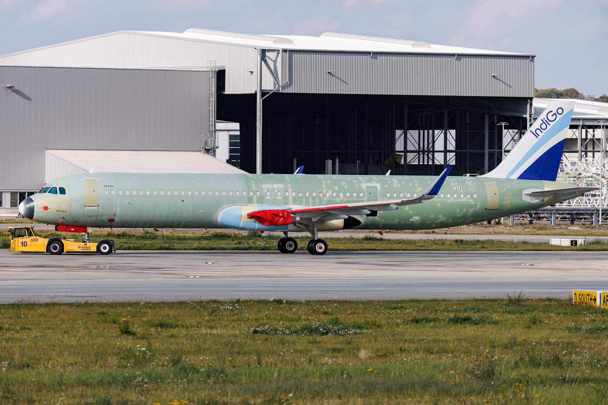 Hamburg Finkenwerder: IndiGo (6E / IGO) | Airbus A321-271NX A21N | D-AVXL | VT- | MSN 12165