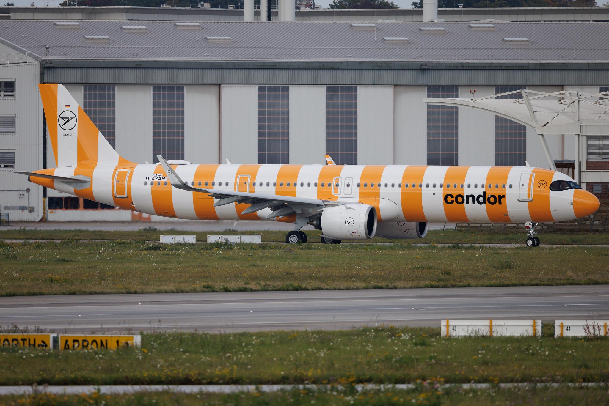 Hamburg Finkenwerder: Condor (DE / CFG) | Airbus A321-271NX A21N | D-AZAH | D-ANLB | MSN 12040