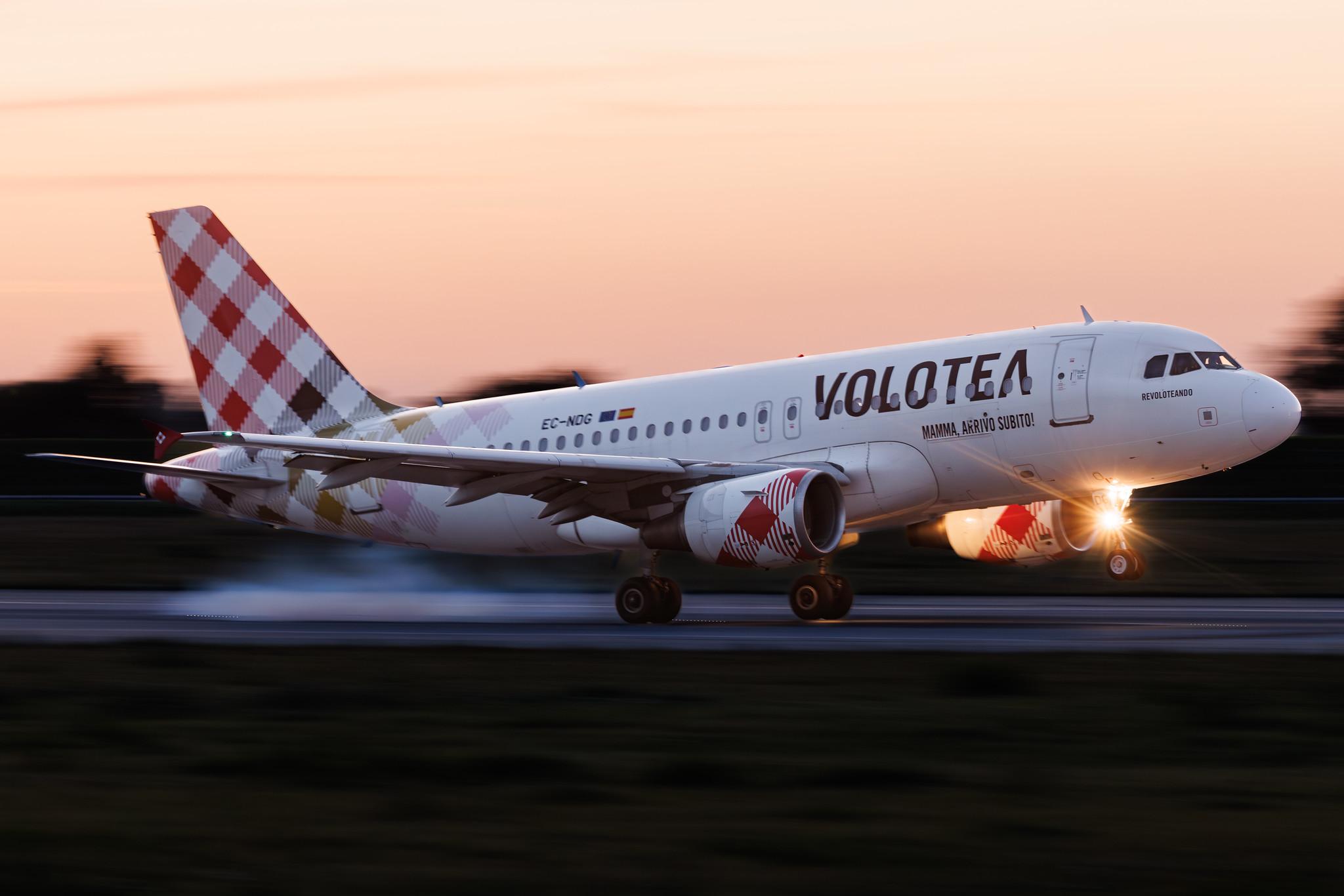 Hamburg Finkenwerder: Volotea (V7 / VOE) | Airbus A319-112 A319 | EC-NDG | MSN 03364