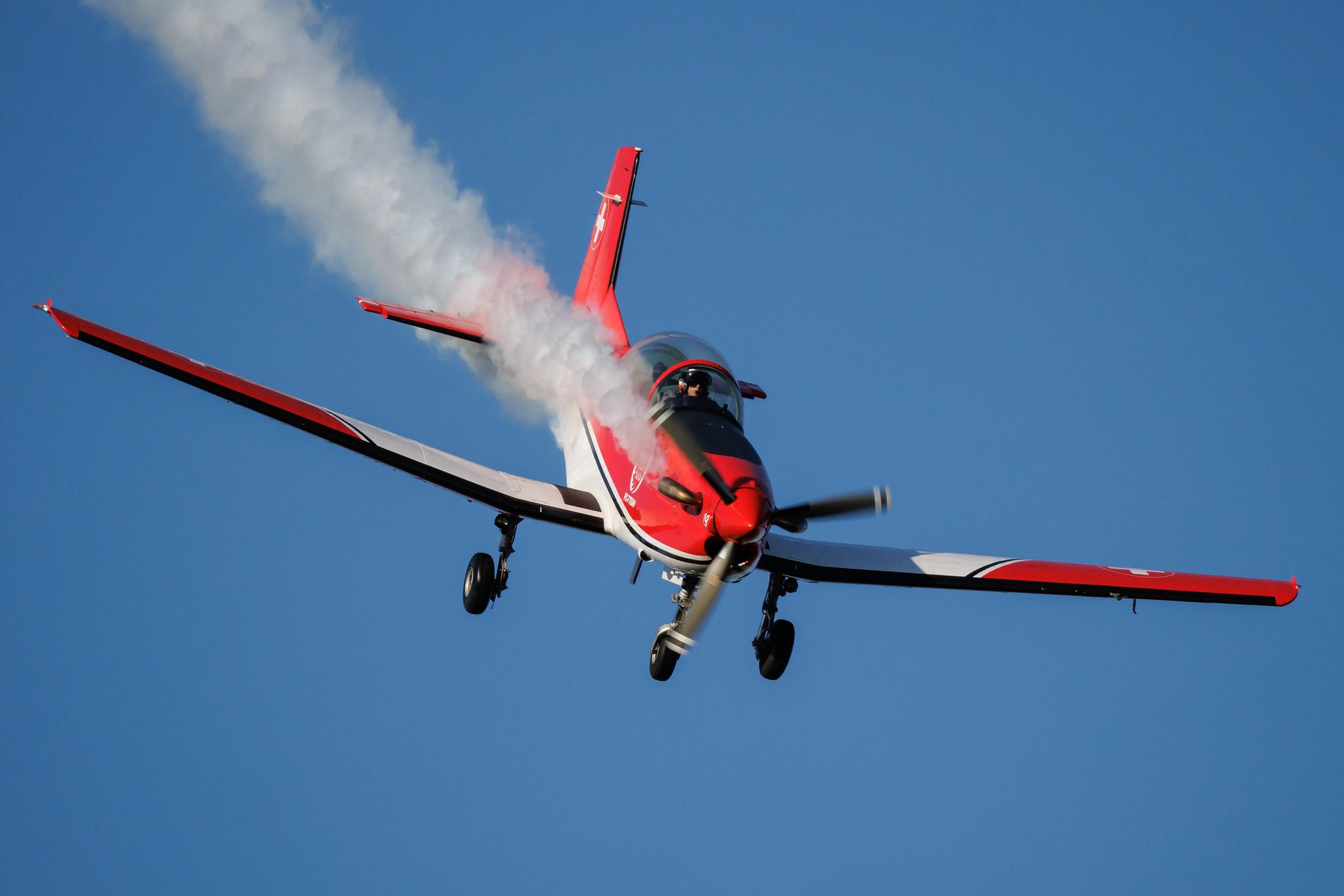 ANTIDOTUM Airshow Leszno: Swiss Air Force (/ SUI) | Pilatus NCPC-7 | A-929 | MSN 337