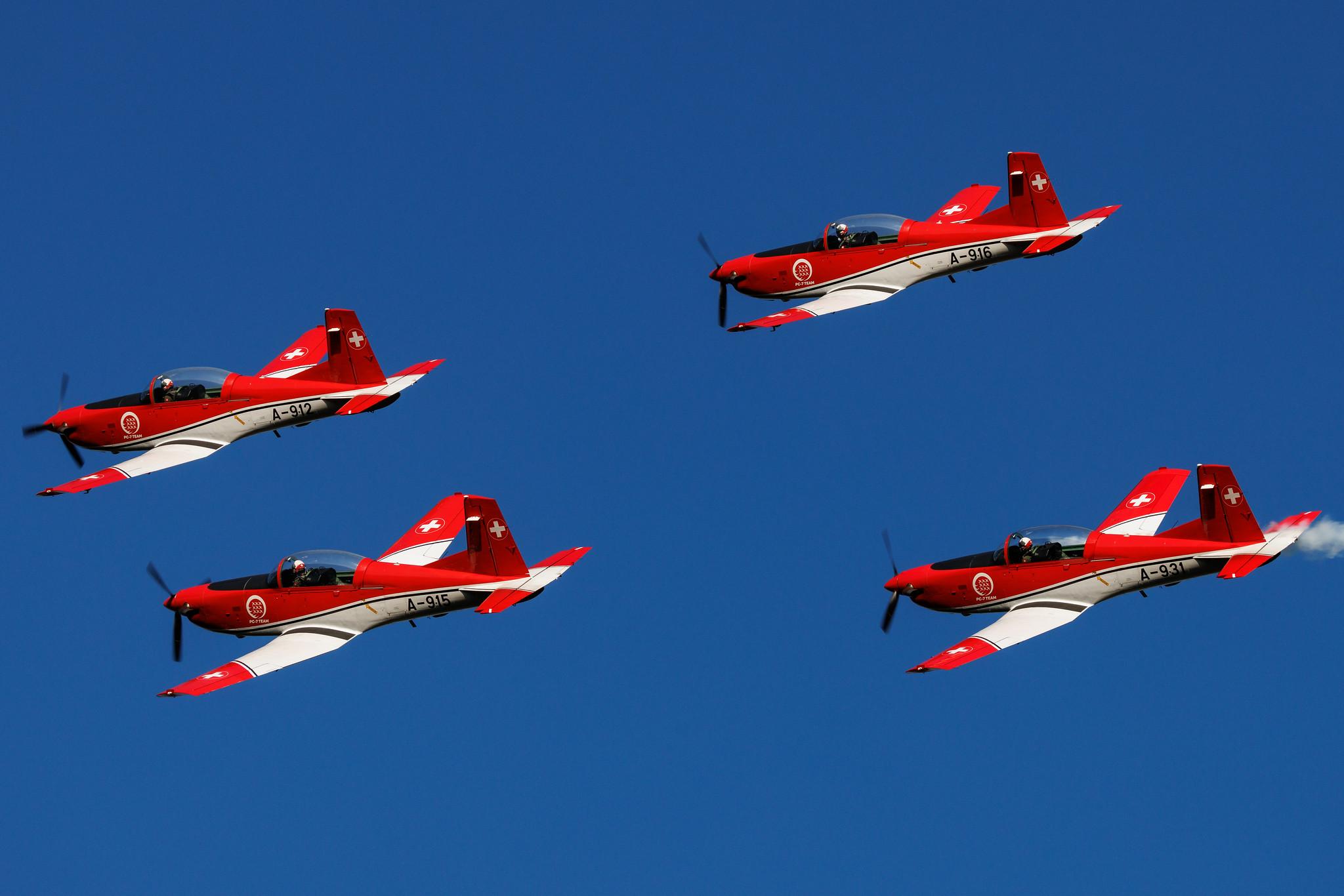 ANTIDOTUM Airshow Leszno: Swiss Air Force (/ SUI) | Pilatus NCPC-7 | A-912 | MSN 320