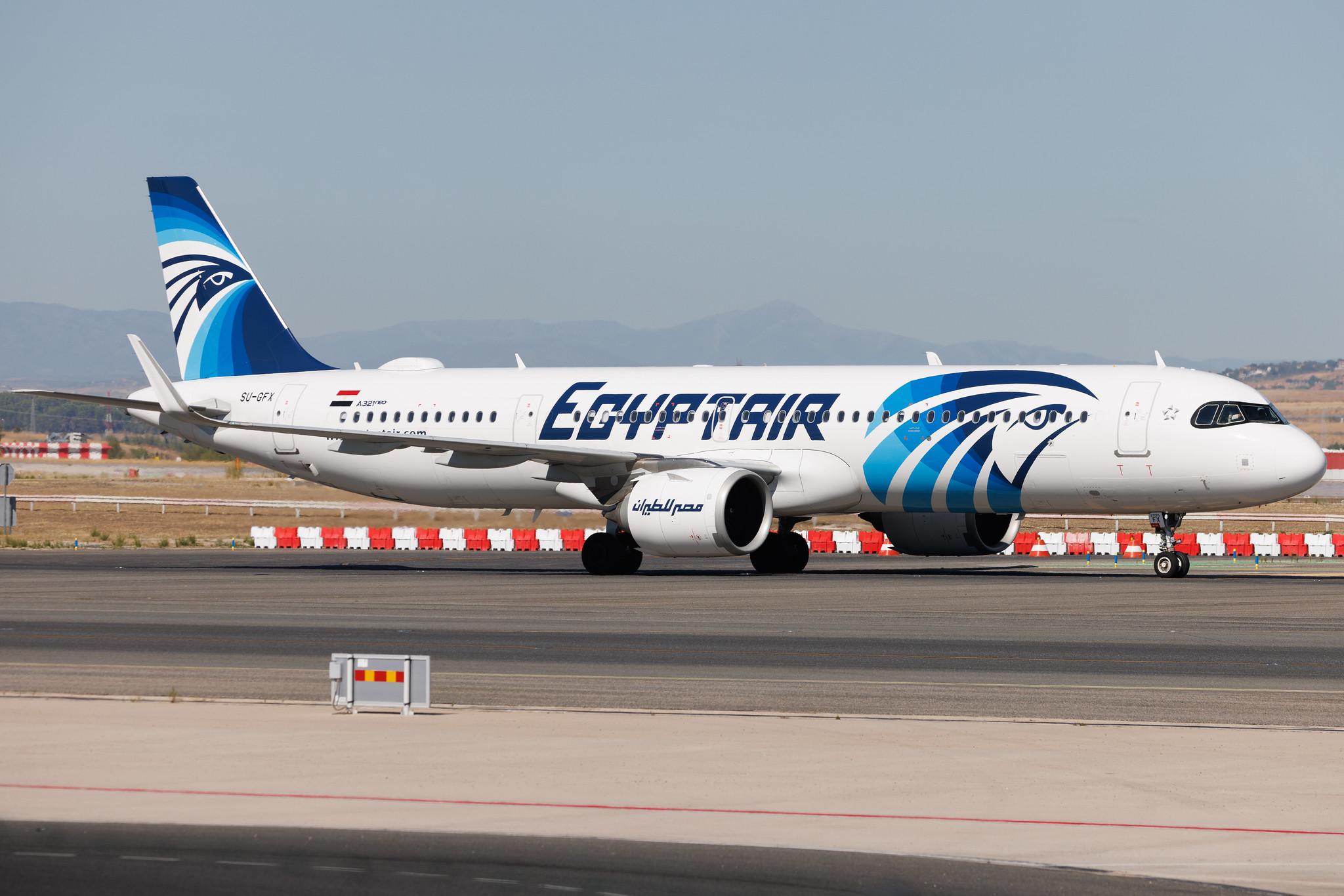 Madrid Barajas Airport: Egyptair (MS / MSR) | Airbus A321-251NX A21N | SU-GFX | MSN 11557