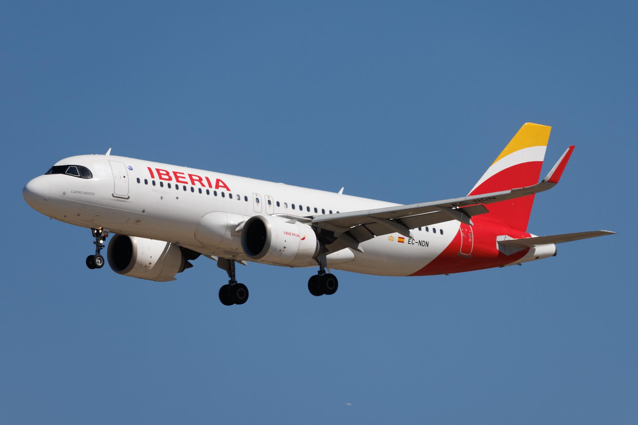 Madrid Barajas Airport: Iberia (IB / IBE) | Airbus A320-251N A20N | EC-NDN | MSN 8939