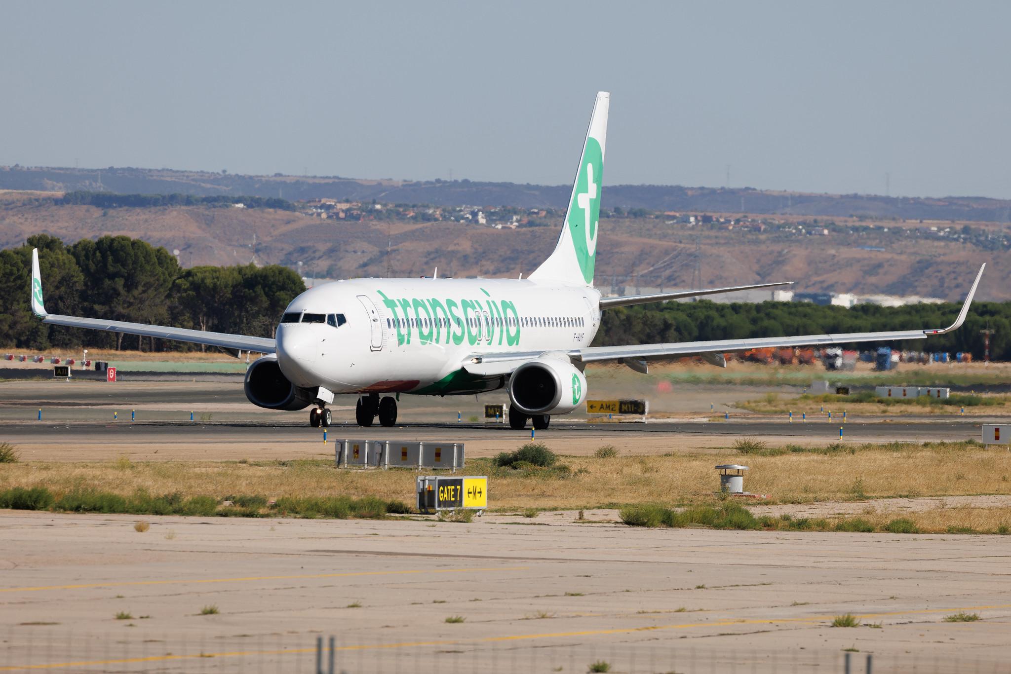 Madrid Barajas Airport: Transavia (HV / TRA) | Operator: Transavia France | Boeing 737-8JP B738 | F-HUYF | MSN 38881