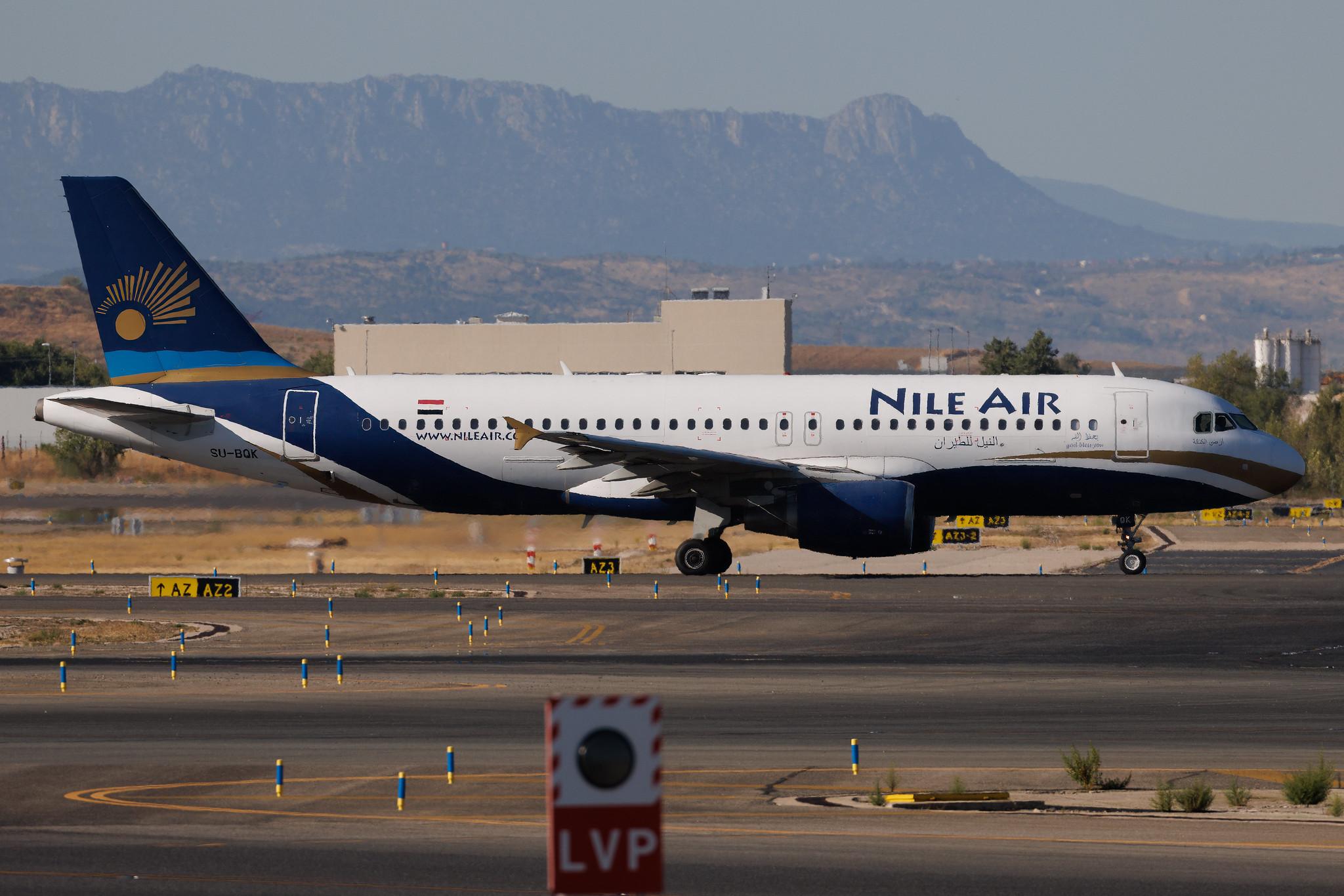 Madrid Barajas Airport: Nile Air (NP / NIA) | Airbus A320-214 A320 | SU-BQK | MSN 03925