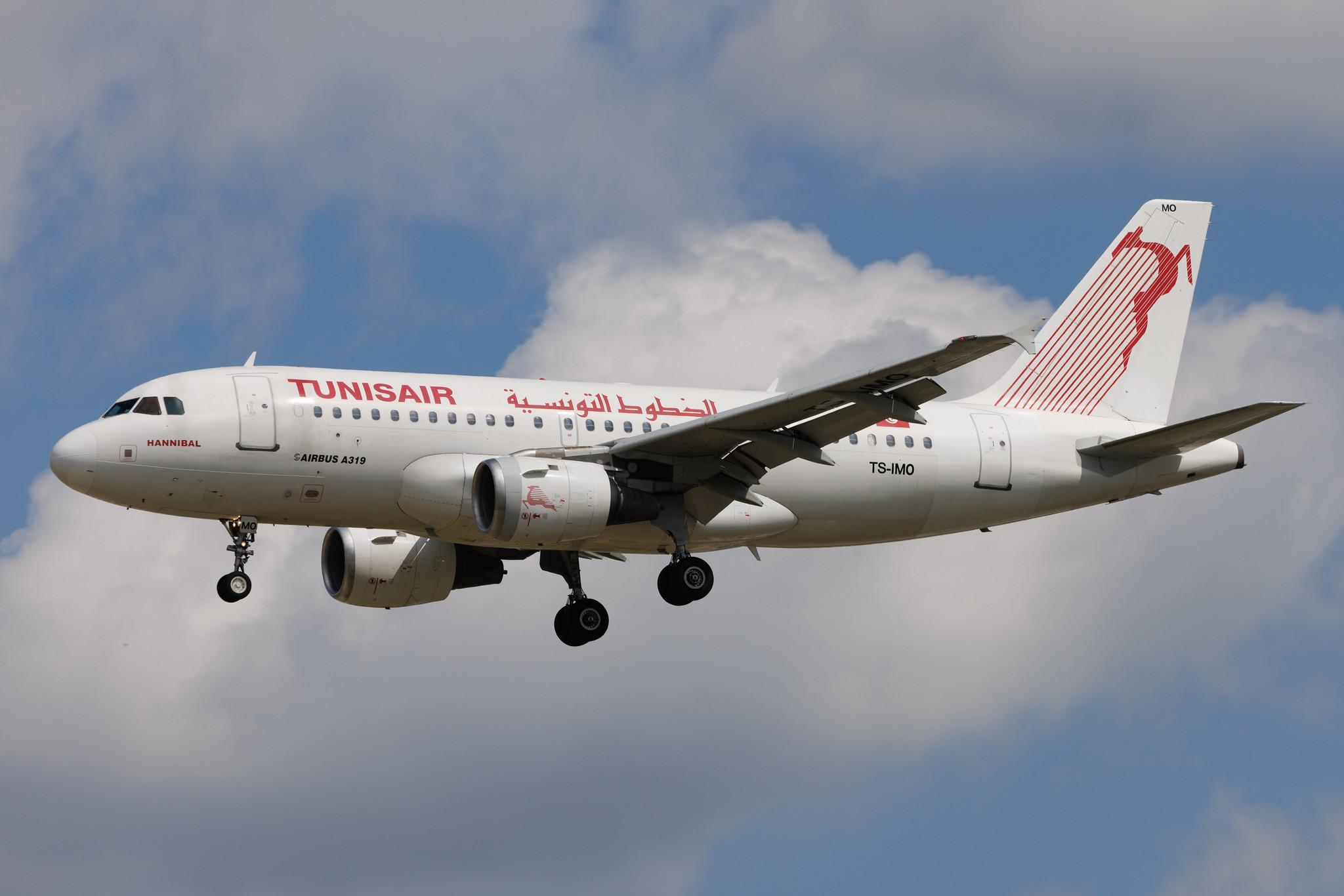 Frankfurt Airport: Tunisair (TU / TAR) | Airbus A319-114 A319 | TS-IMO | MSN 01479