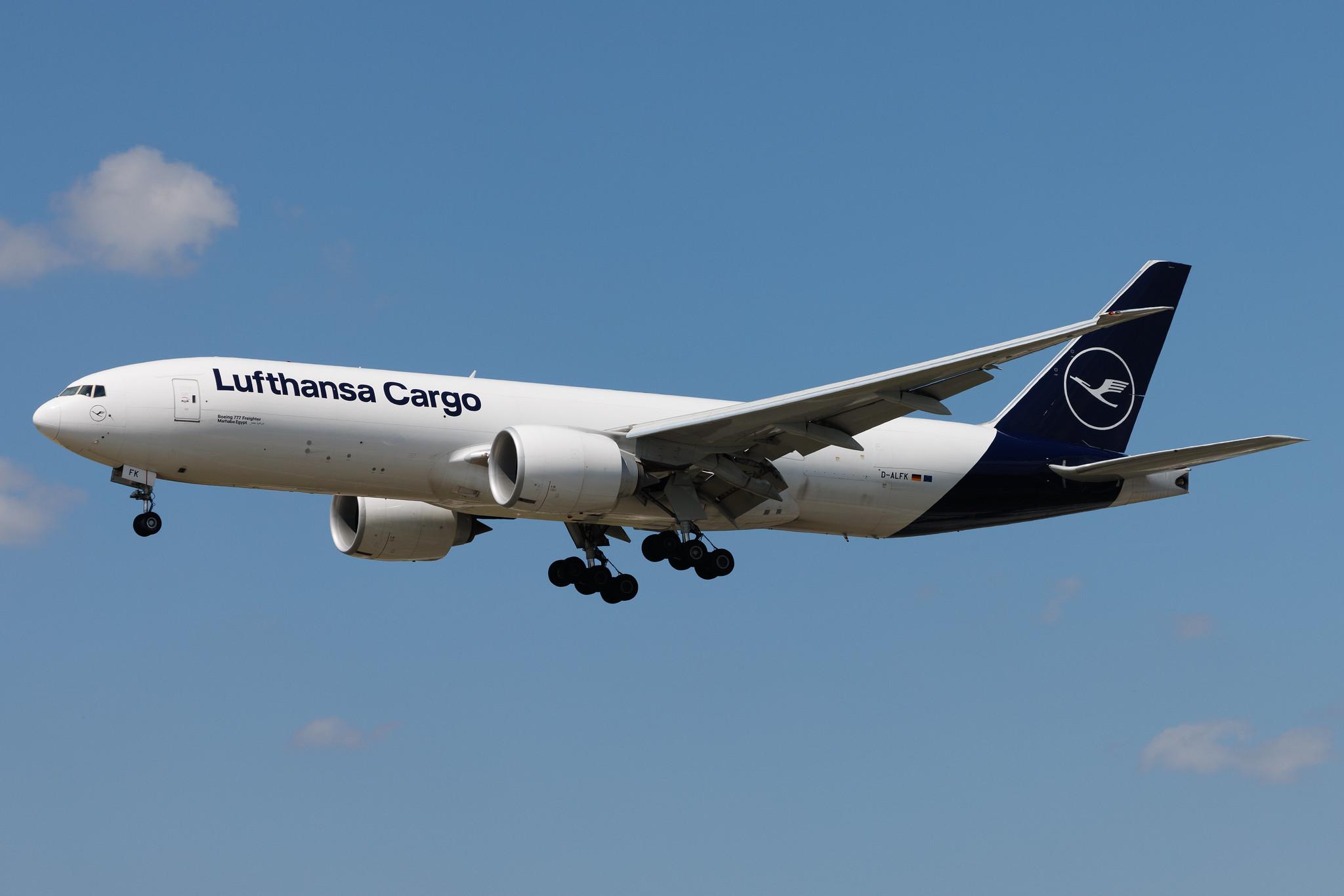 Frankfurt Airport: Lufthansa Cargo (/ GEC) | Boeing 777-F B77L | D-ALFK | MSN 67146