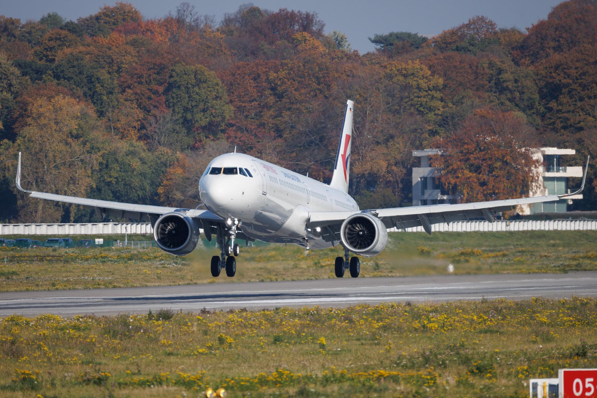 Hamburg Finkenwerder: China Eastern Airlines (MU / CES) | Airbus A321-251NX A21N | D-AZYB | MSN 12318