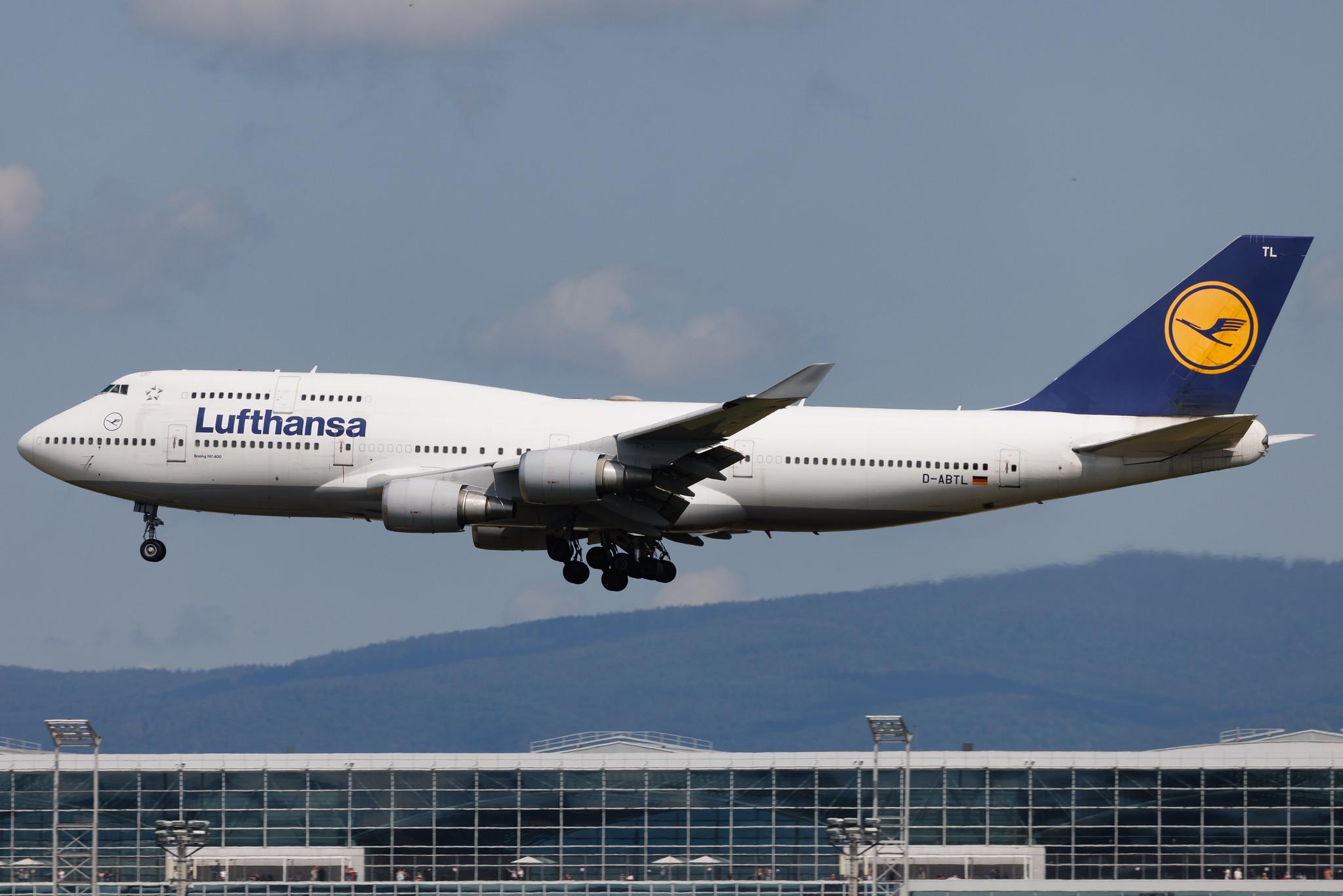 Frankfurt Airport: Lufthansa (LH / DLH) | Boeing 747-430 B744 | D-ABTL | MSN 29872