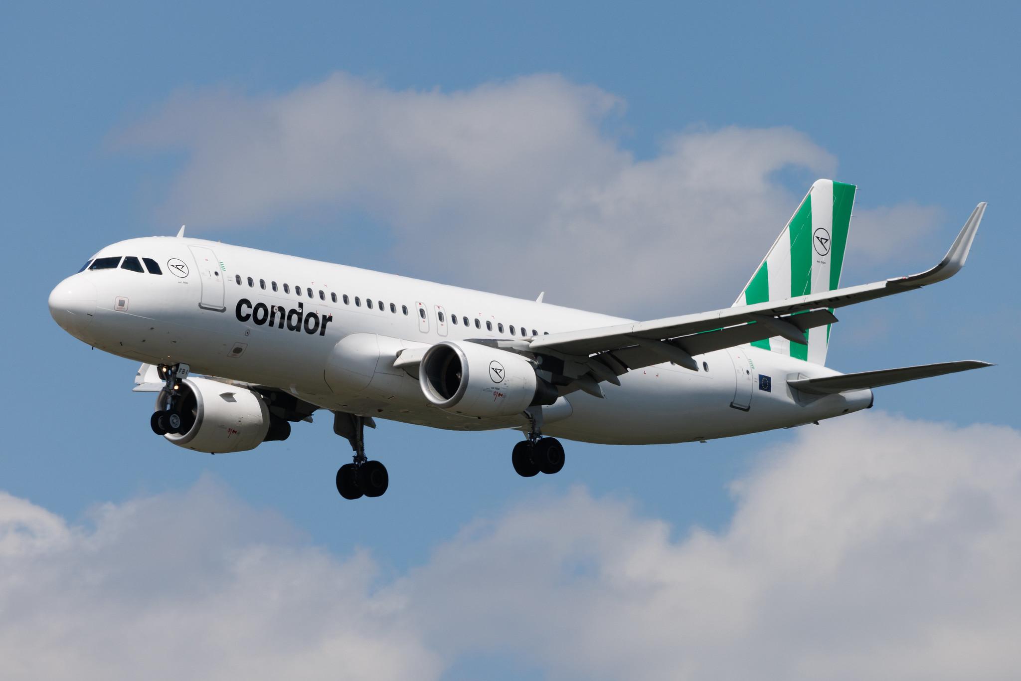 Frankfurt Airport: Condor (DE / CFG) | Operator: Bulgaria Air | Airbus A320-214 A320 | LZ-FBI | MSN 7264