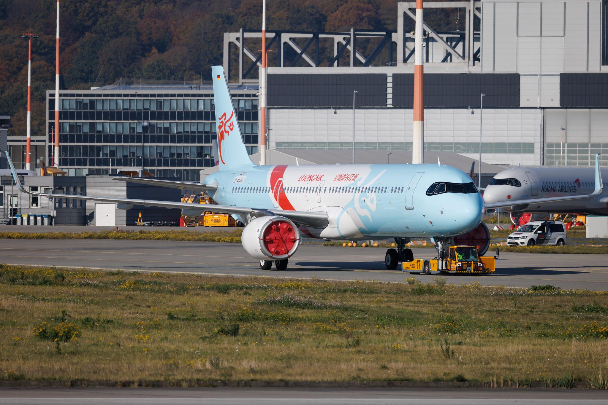 Hamburg Finkenwerder: Loong Air (GJ / CDC) | Airbus A321-251NX A21N | D-AYAV | MSN 12210