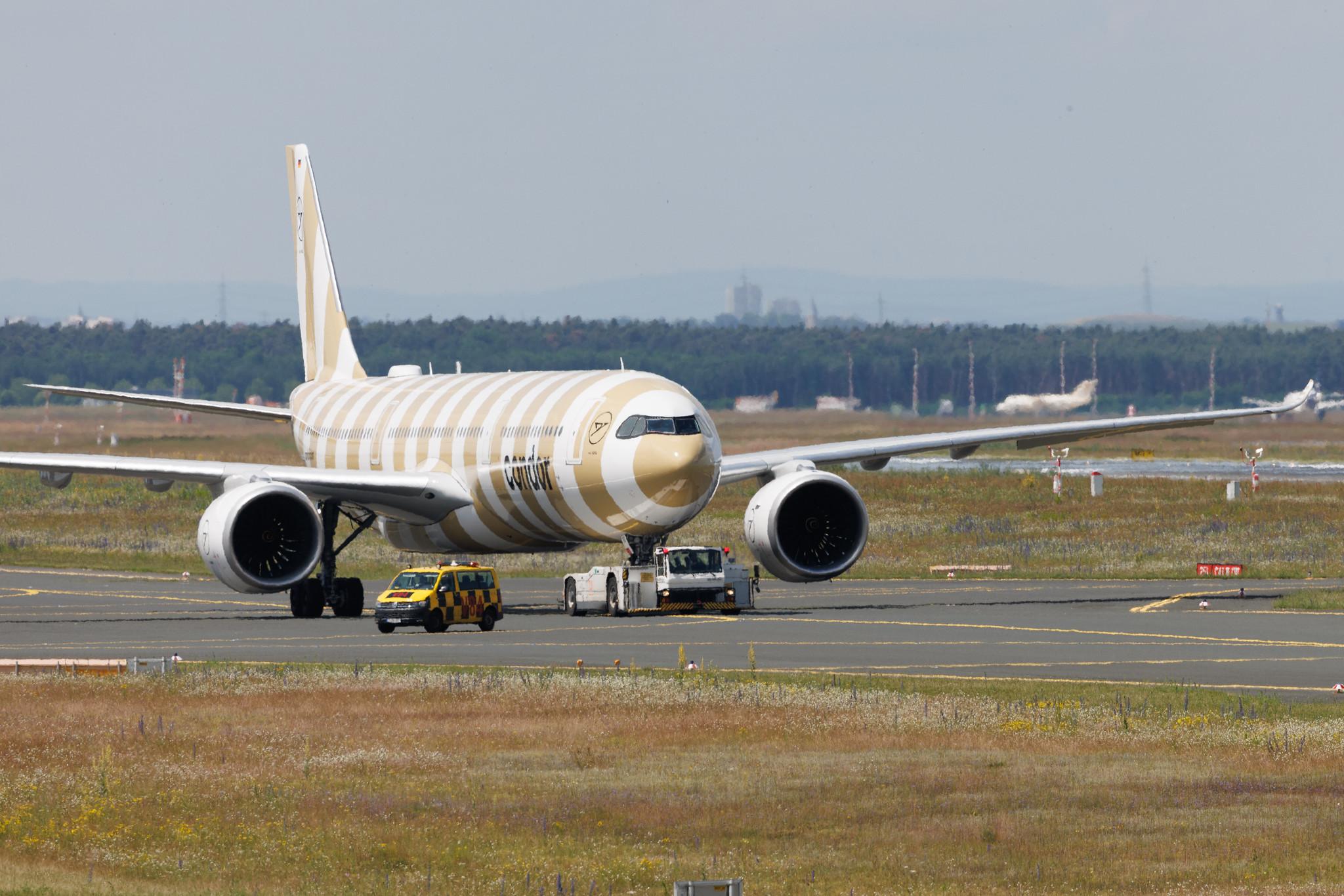 Frankfurt Airport: Condor (DE / CFG) | Livery: Beige Beach Livery | Airbus A330-941 A339 | D-ANRO | MSN 2058