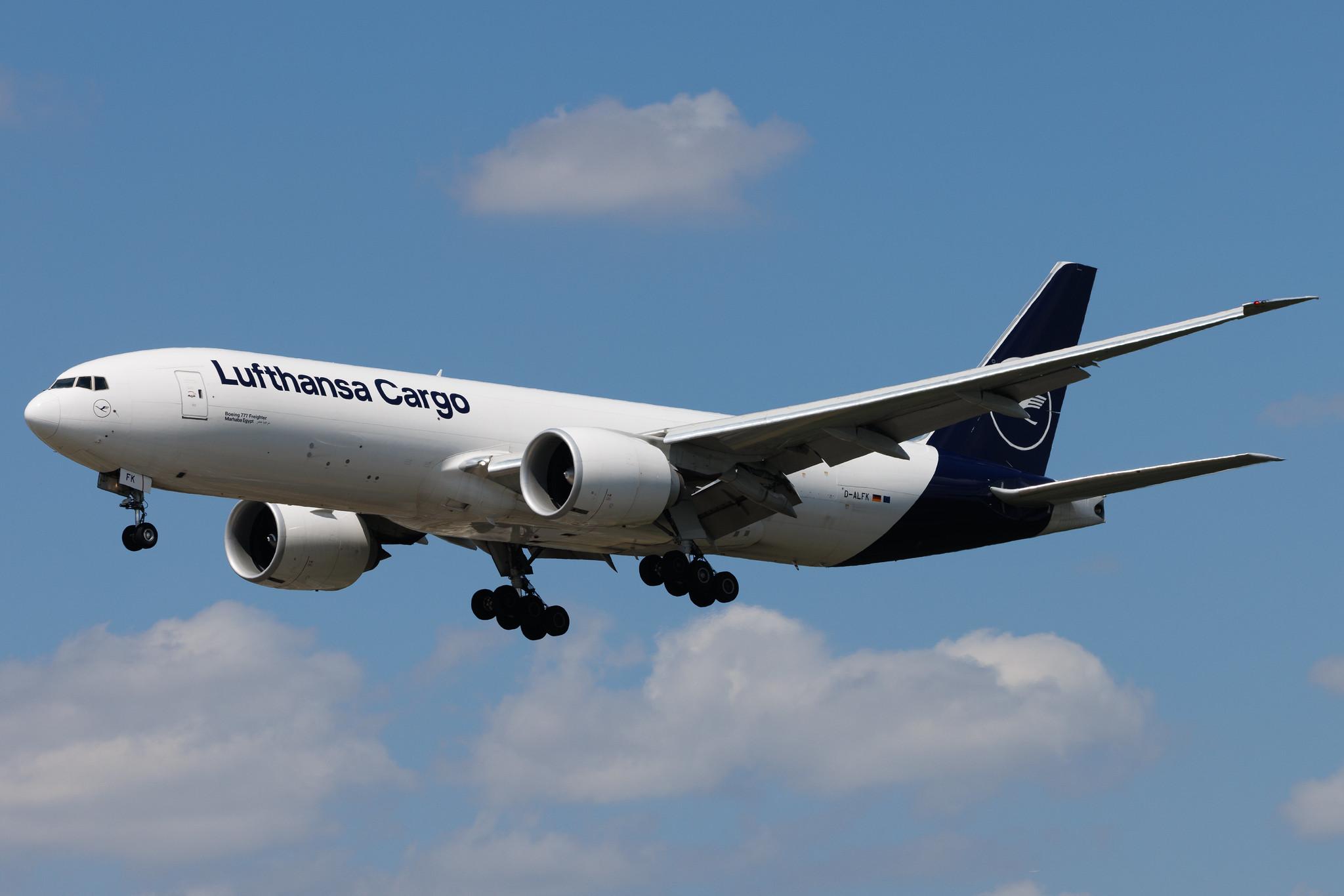 Frankfurt Airport: Lufthansa Cargo (/ GEC) | Boeing 777-F B77L | D-ALFK | MSN 67146