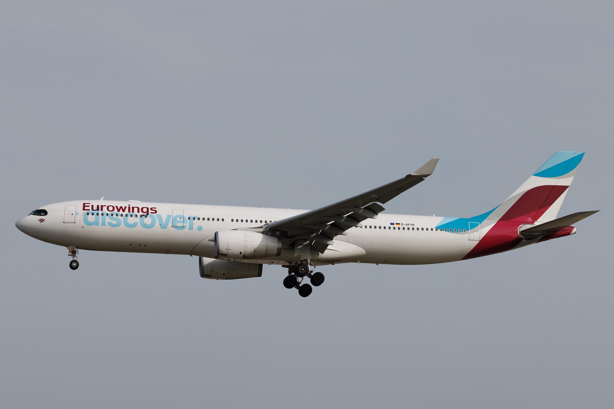 Frankfurt Airport: Discover Airlines (4Y / OCN) | Airbus A330-343 A333 | D-AFYR | MSN 1711