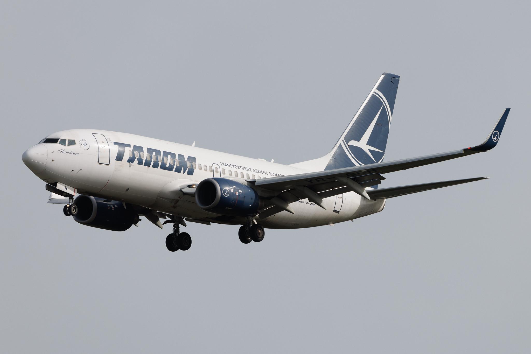 Frankfurt Airport: Tarom (RO / ROT) | Boeing 737-78J B737 | YR-BGH | MSN 28438