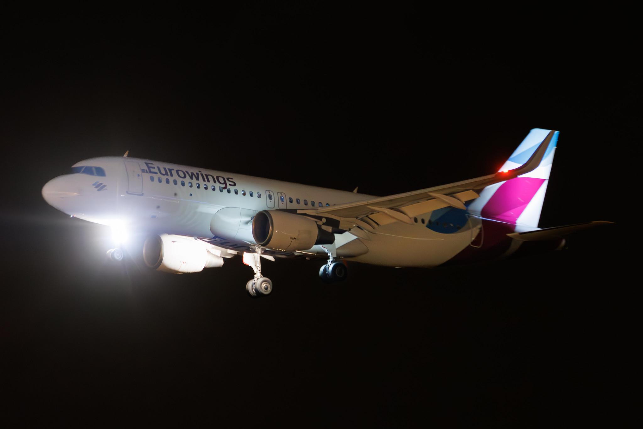 Hamburg Airport: Eurowings (EW / EWG) | Airbus A320-214 A320 | D-AEWG | MSN 7121