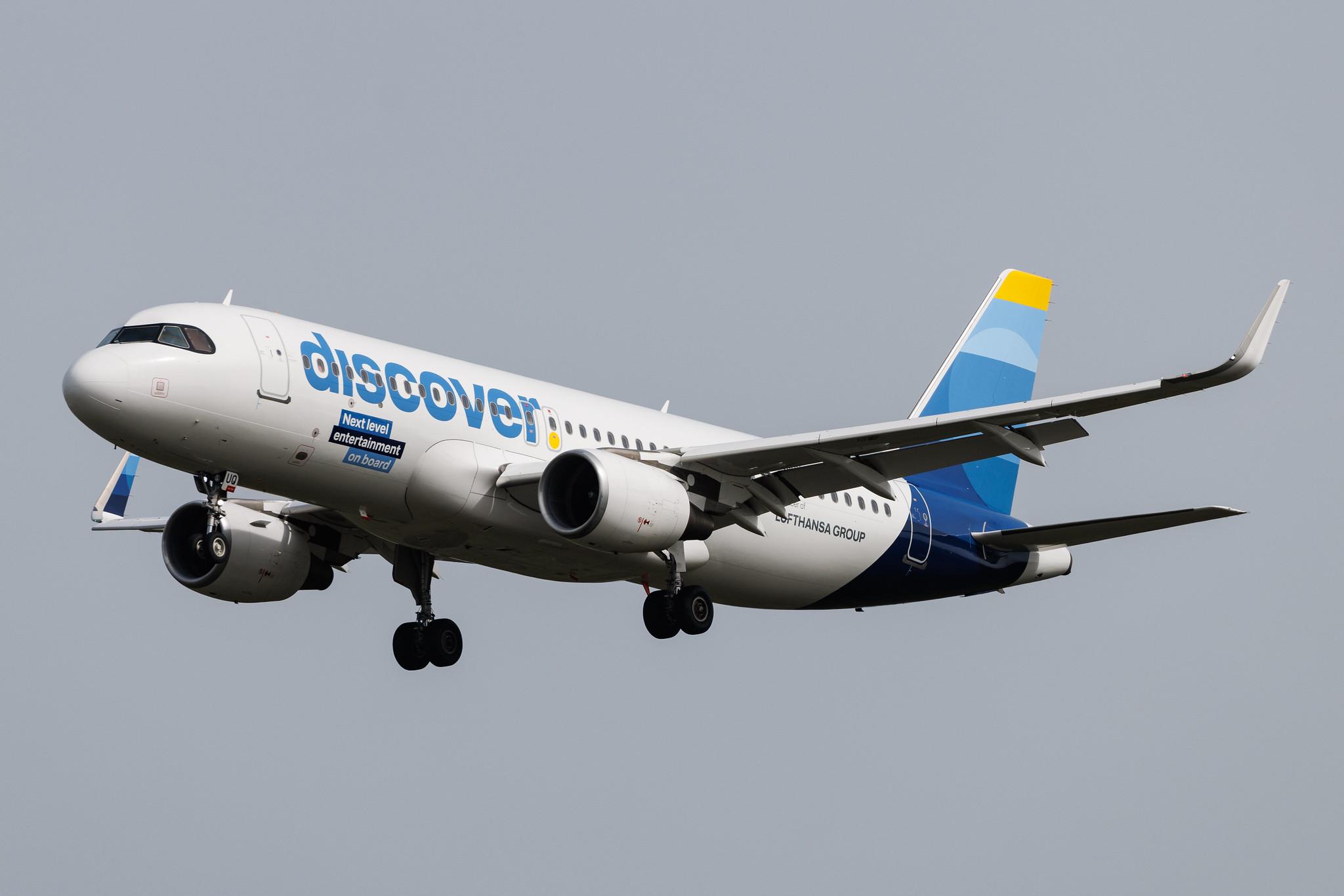 Frankfurt Airport: Discover Airlines (4Y / OCN) | Airbus A320-214 A320 | D-AIUQ | MSN 6947