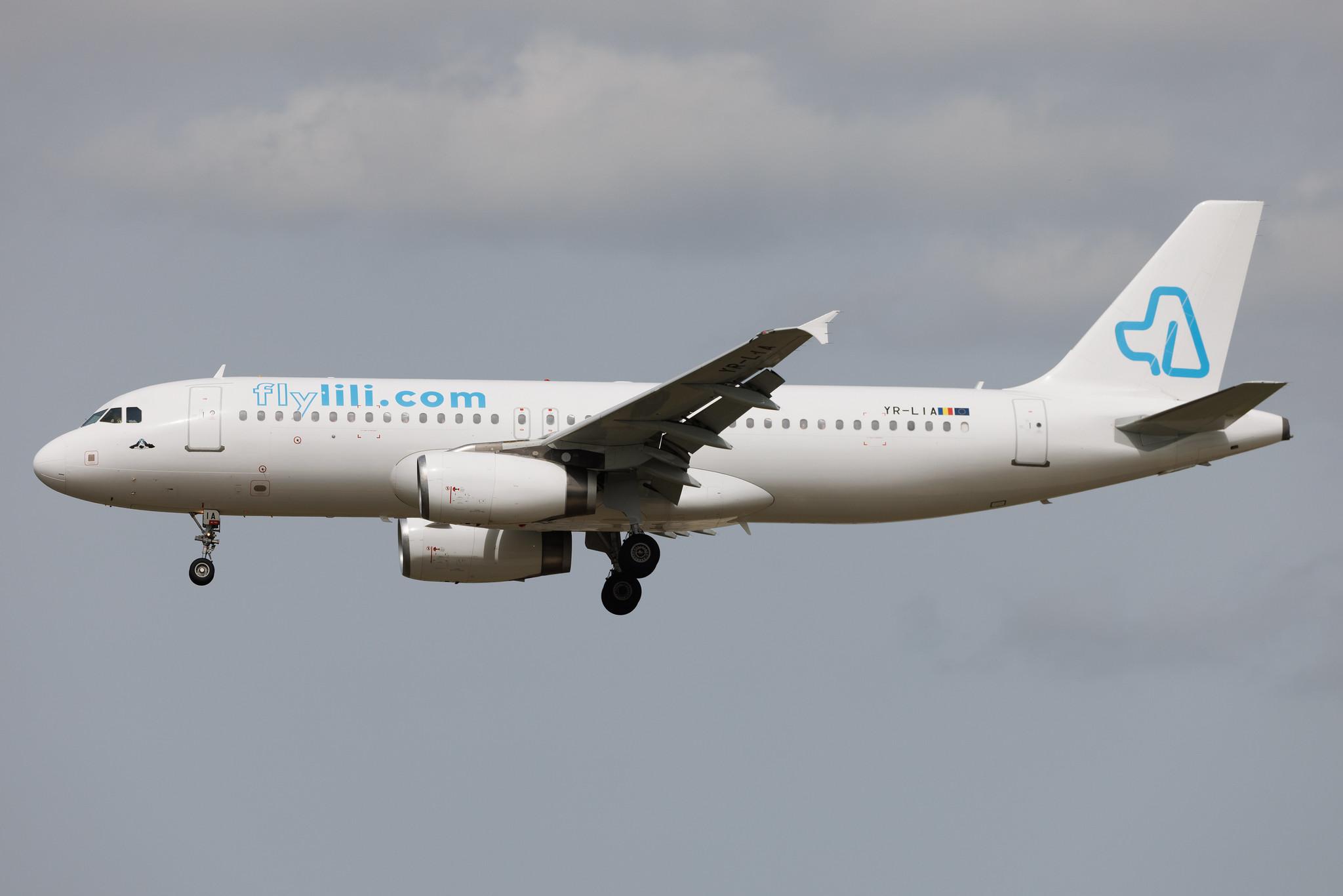 Frankfurt Airport: Flylili (FL / LIL) |  Airbus A320-232 A320 | YR-LIA | MSN 02422